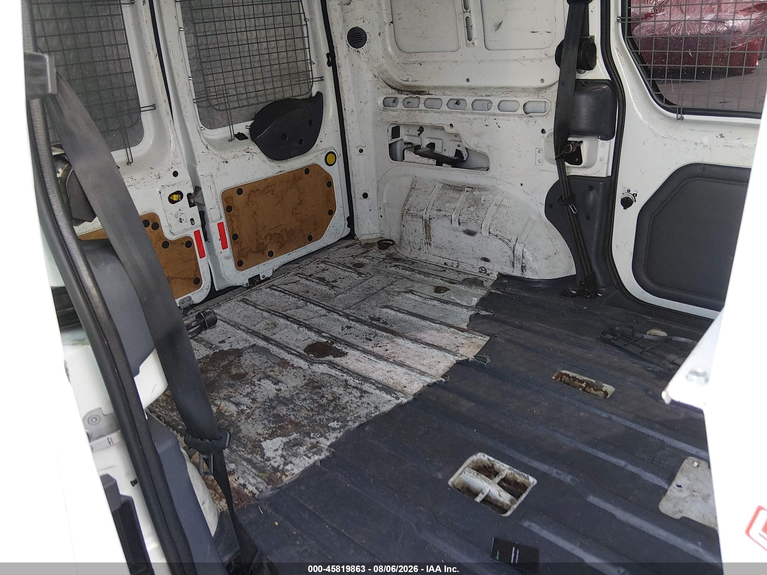 2012 Ford Transit Connect Xlt Белый vin: NM0KS9BN7CT093552