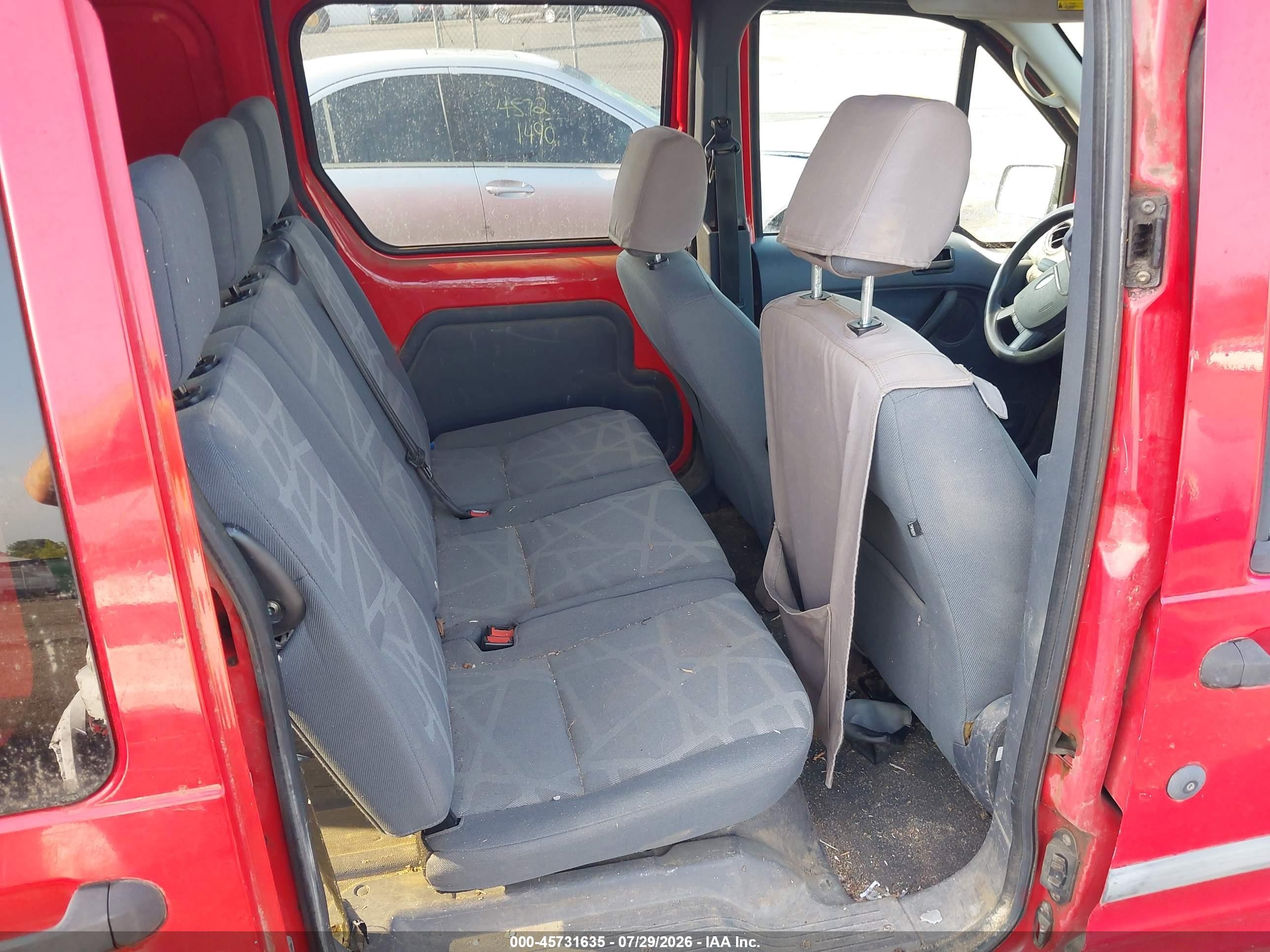 2010 Ford Transit Connect Xlt Red vin: NM0KS9BN9AT027047