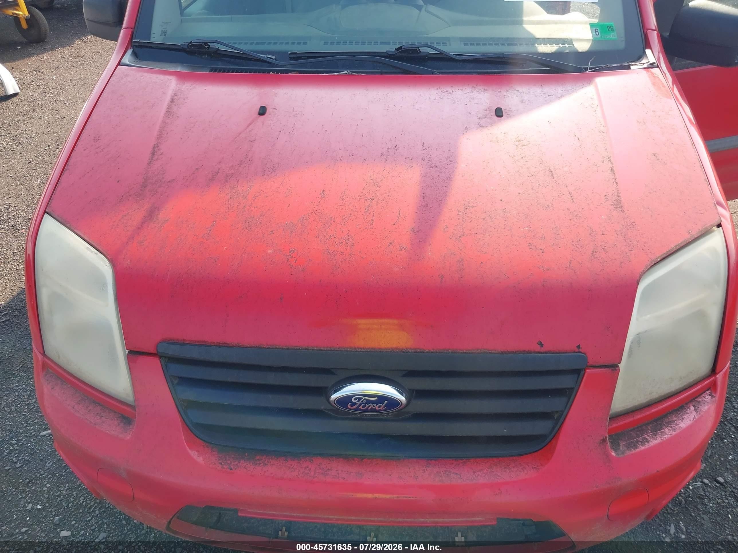 2010 Ford Transit Connect Xlt Red vin: NM0KS9BN9AT027047