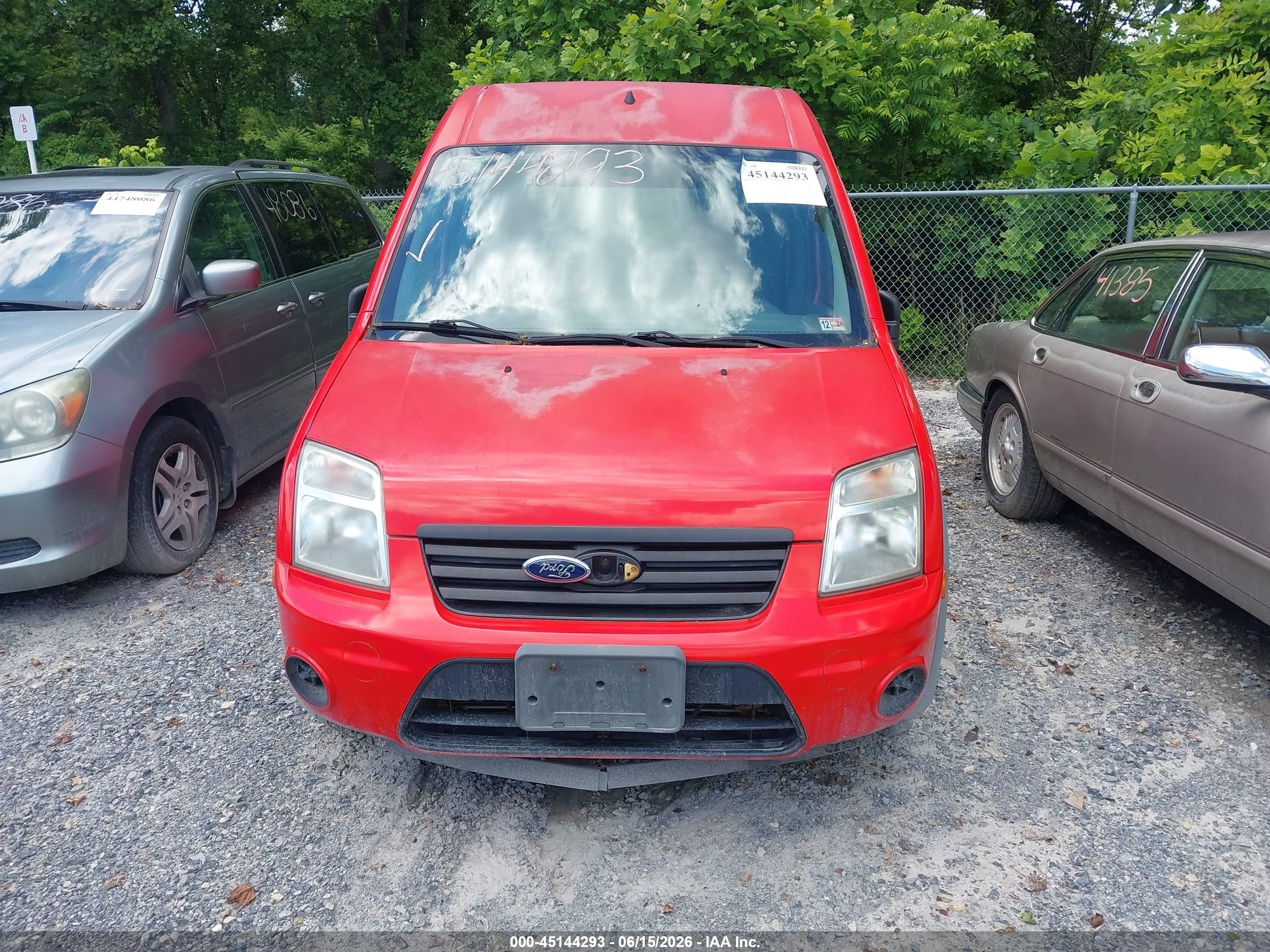 2010 Ford Transit Connect Xlt Красный vin: NM0KS9BNXAT035285