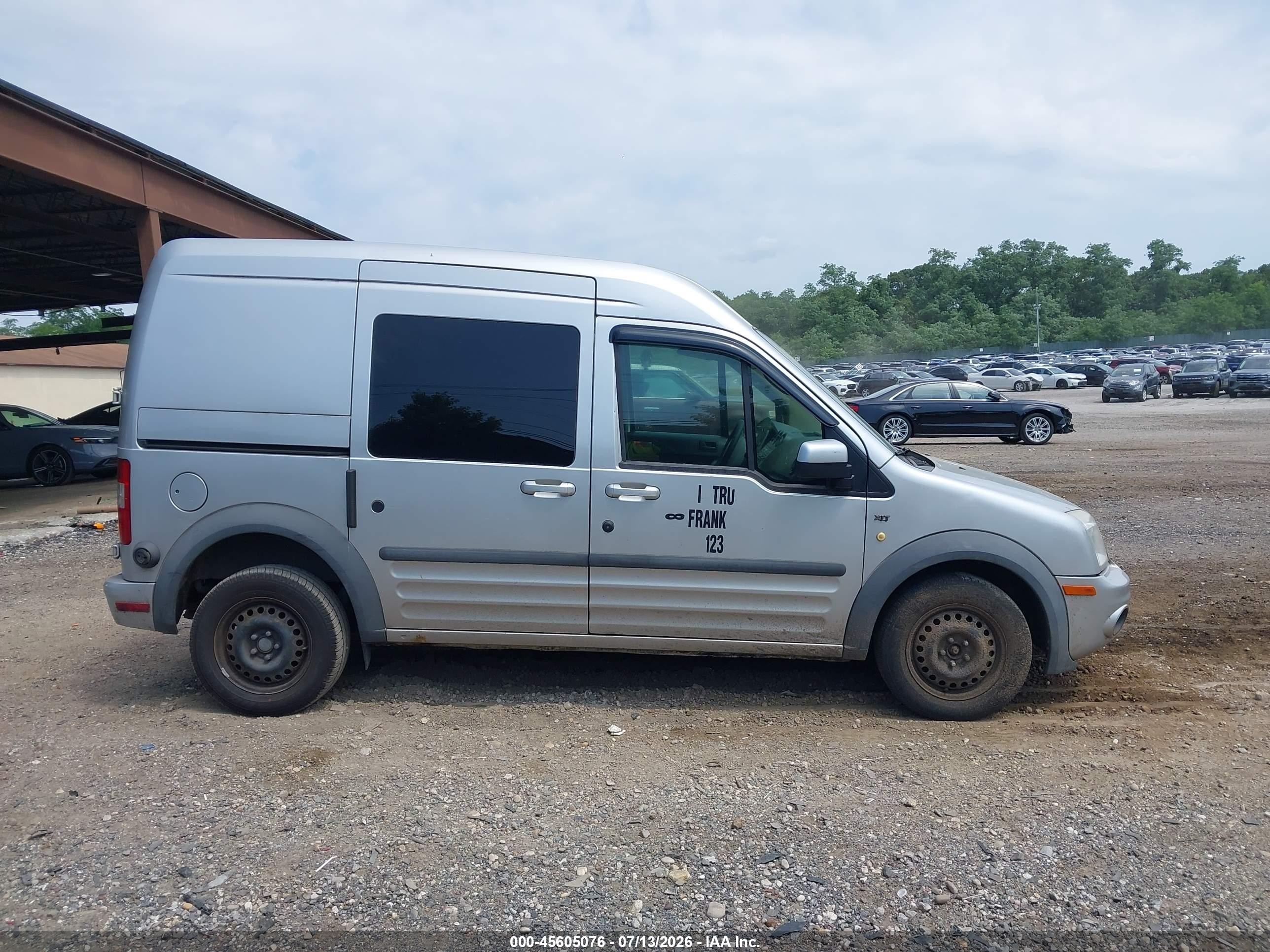 2011 Ford Transit Connect Xlt Silver vin: NM0KS9BNXBT052802