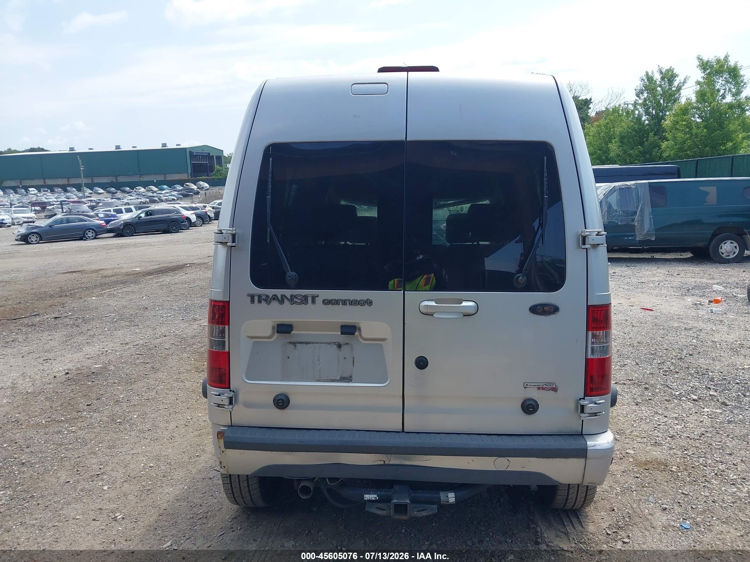2011 Ford Transit Connect Xlt Silver vin: NM0KS9BNXBT052802