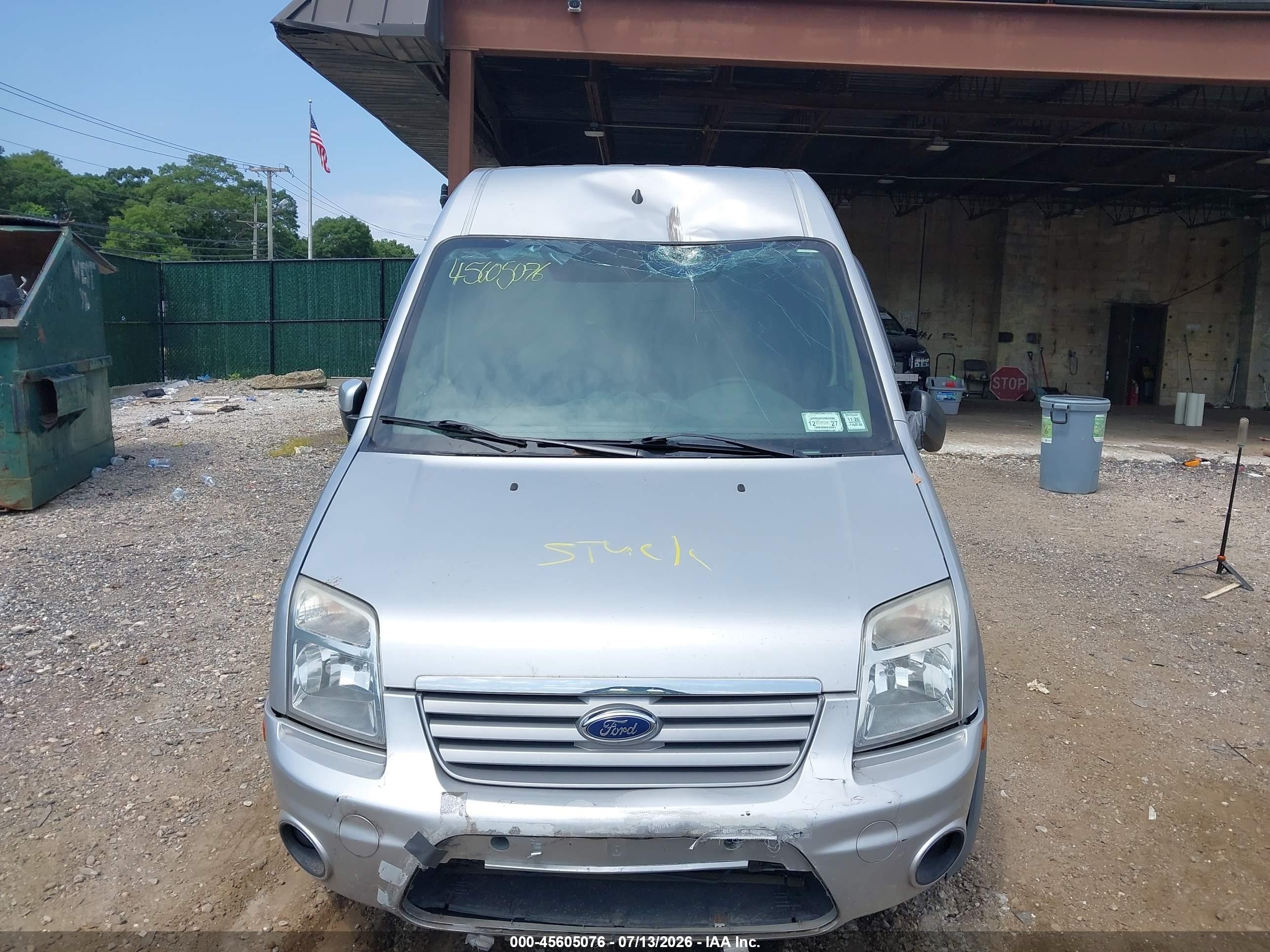 2011 Ford Transit Connect Xlt Silver vin: NM0KS9BNXBT052802