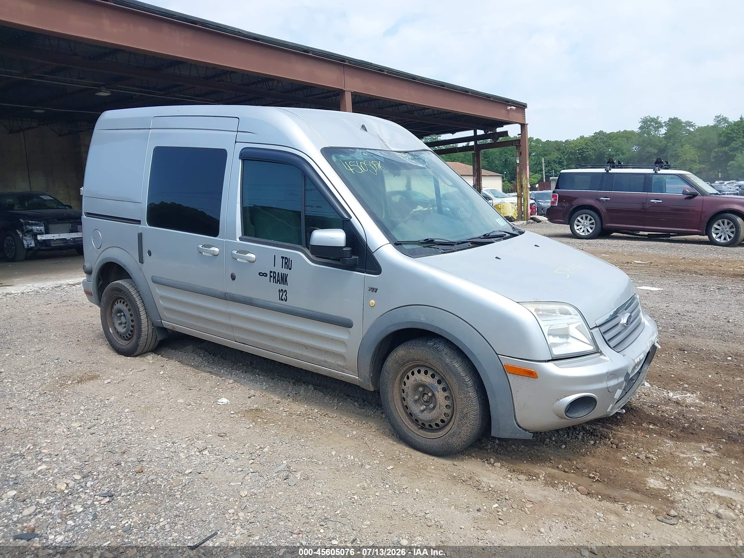 2011 Ford Transit Connect Xlt Silver vin: NM0KS9BNXBT052802