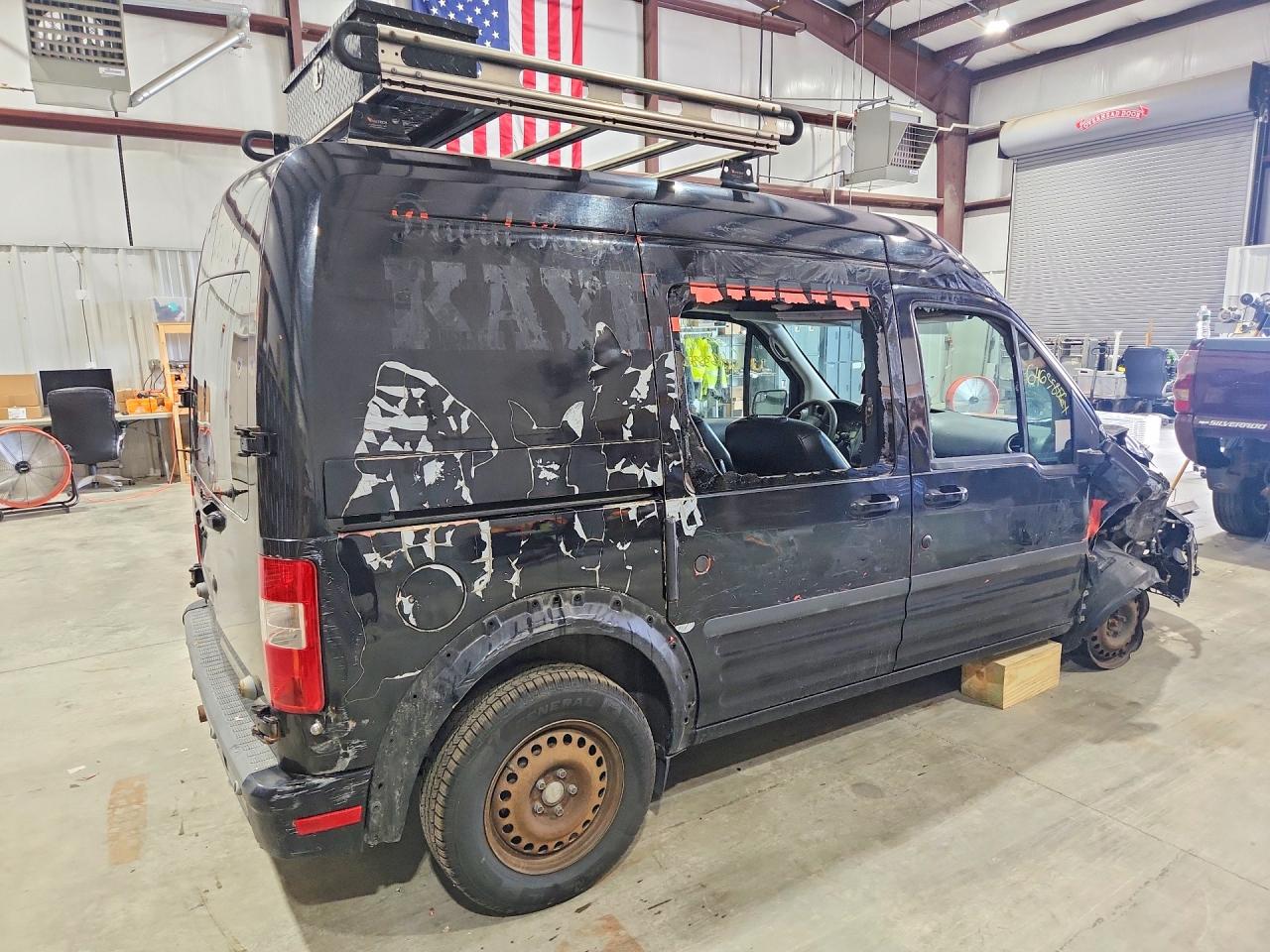 2013 Ford Transit Connect Xlt Black vin: NM0KS9BNXDT149503