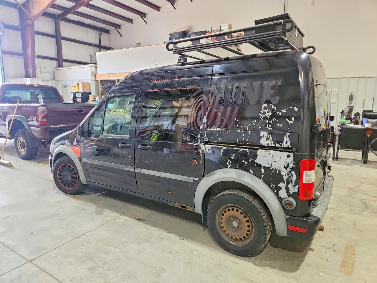 2013 Ford Transit Connect Xlt Black vin: NM0KS9BNXDT149503