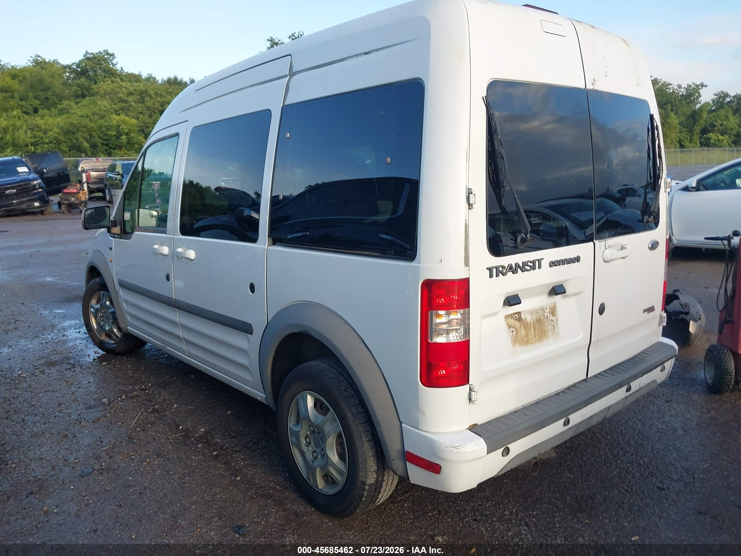 2013 Ford Transit Connect Xlt Premium Белый vin: NM0KS9CN0DT153820