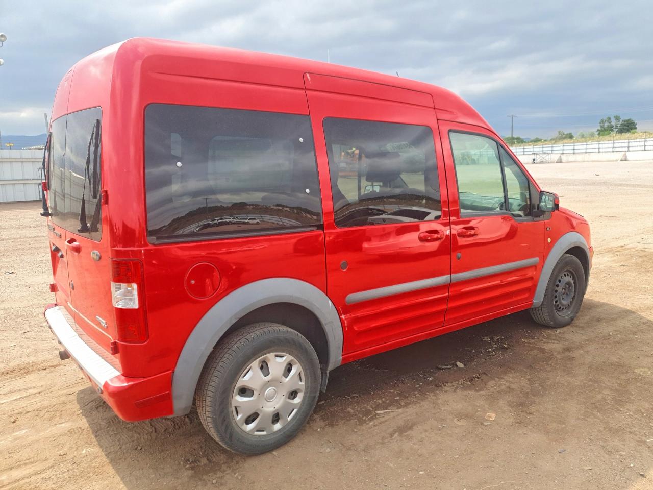 2012 Ford Transit Connect Xlt Premium Красный vin: NM0KS9CN5CT091409