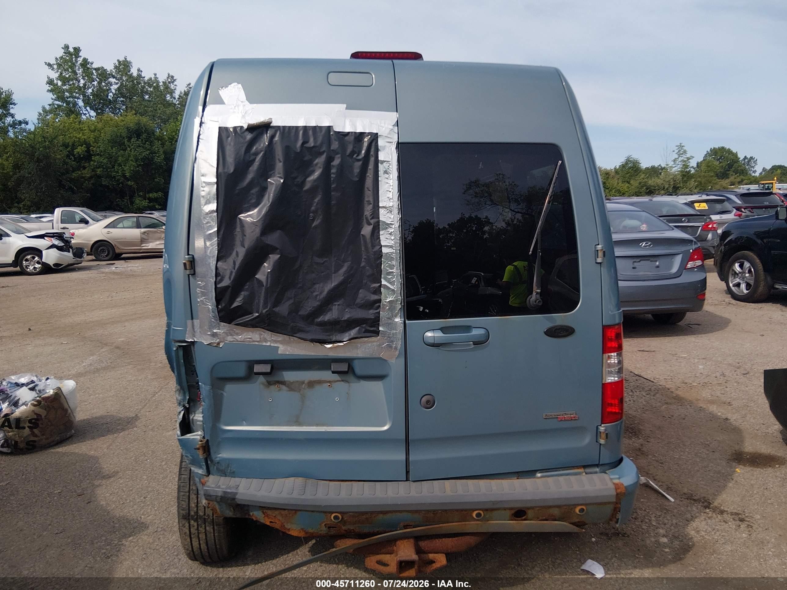 2012 Ford Transit Connect Xlt Premium Blue vin: NM0KS9CNXCT087808