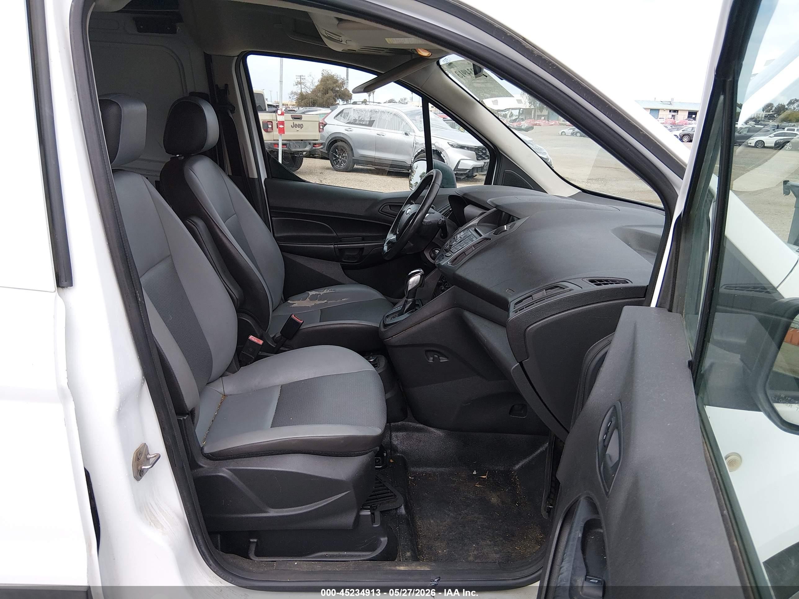 2014 Ford Transit Connect Xl White vin: NM0LE6E75E1143533