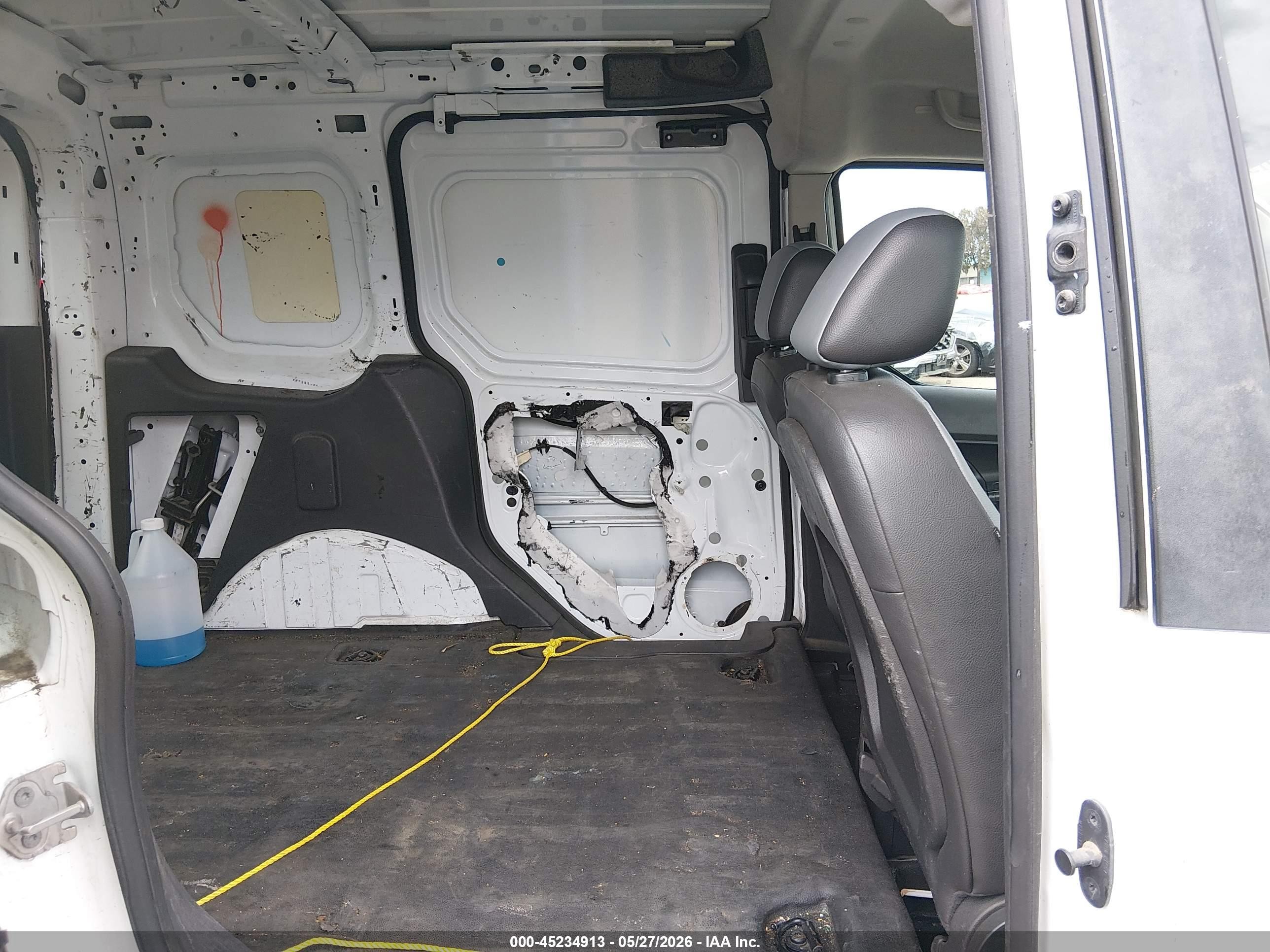 2014 Ford Transit Connect Xl White vin: NM0LE6E75E1143533