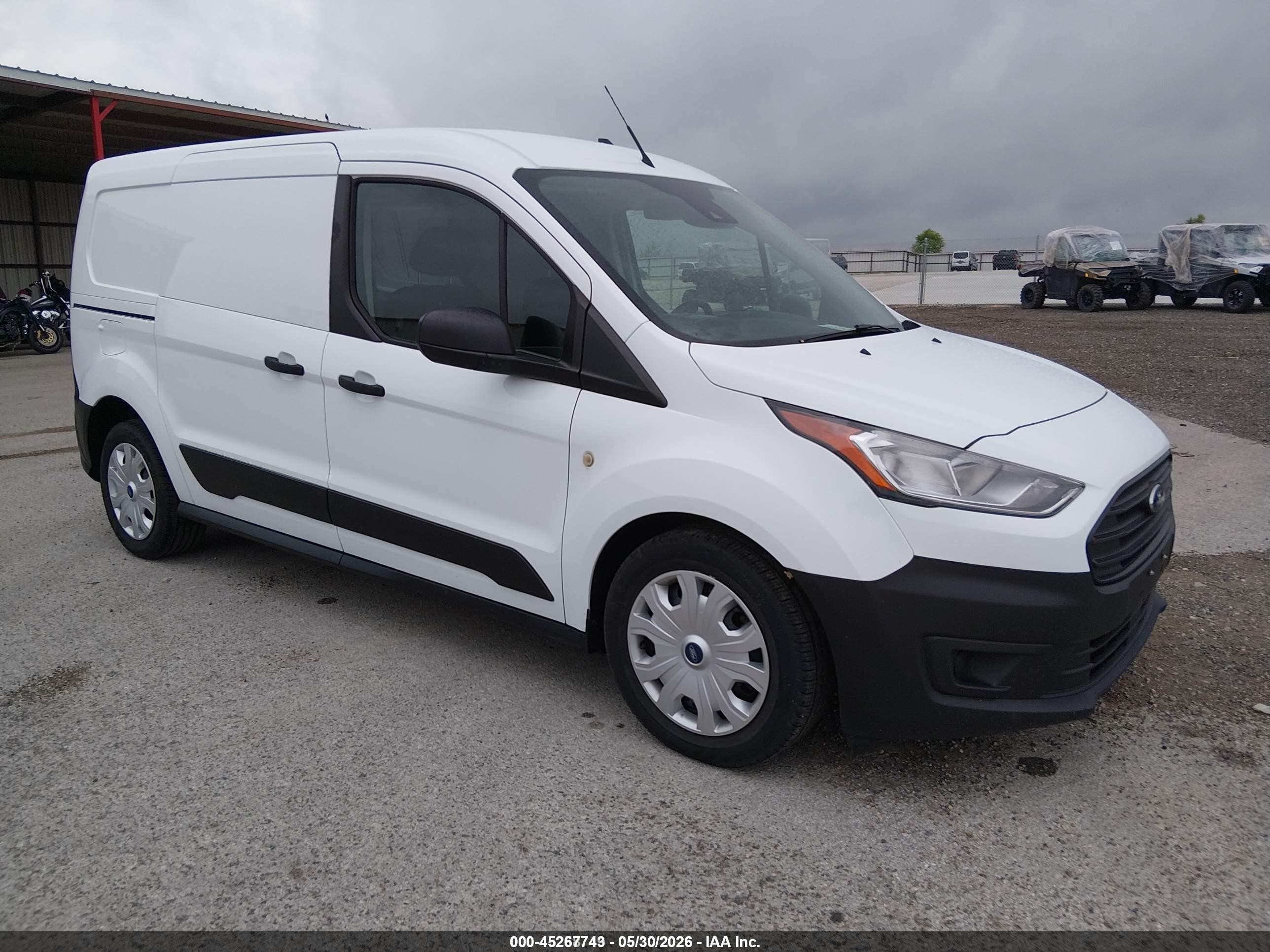 2020 Ford Transit Connect Xl White vin: NM0LE7E20L1444198