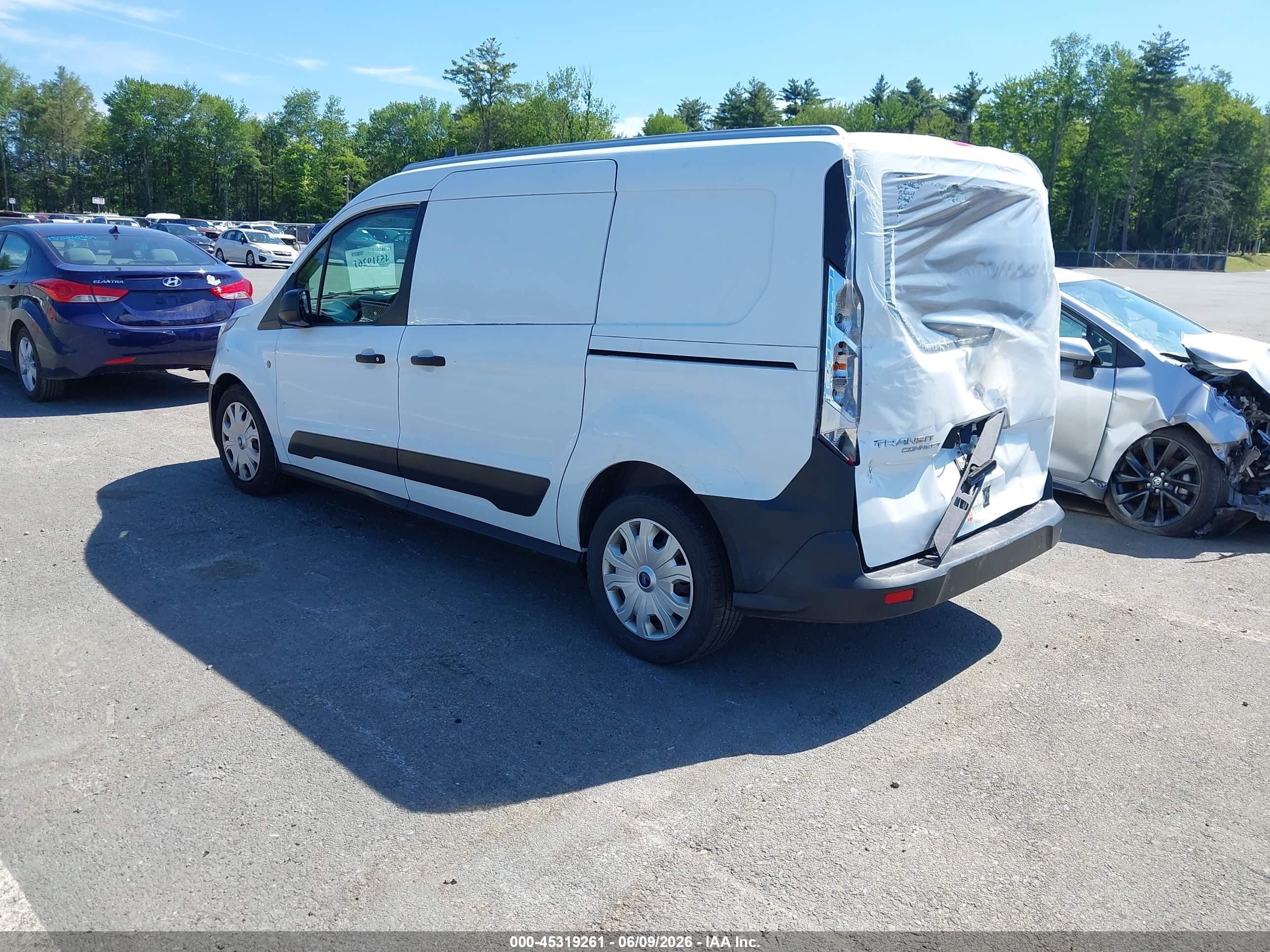 2019 Ford Transit Connect Xl Белый vin: NM0LE7E28K1411593