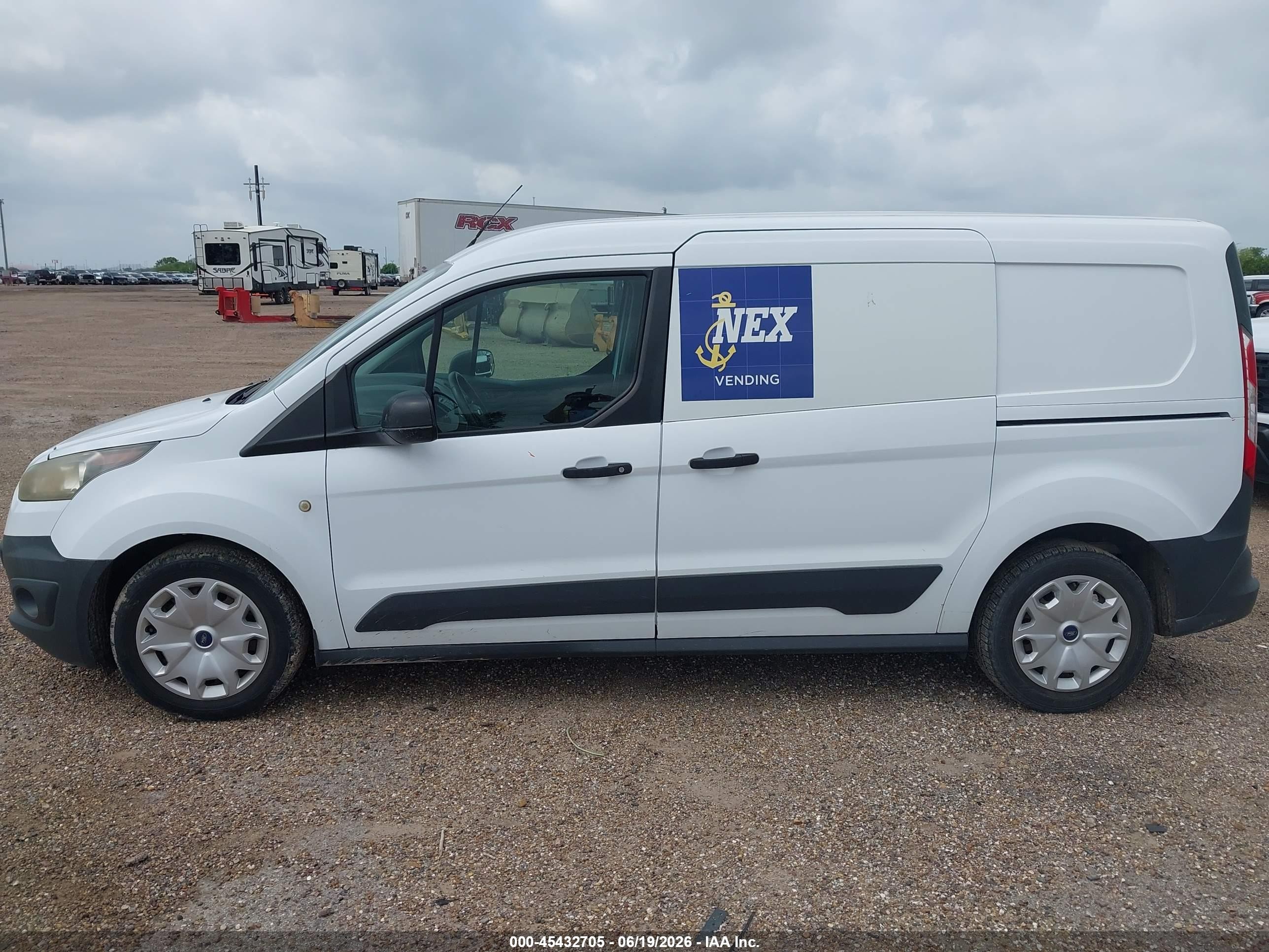 2015 Ford Transit Connect Xl White vin: NM0LE7E73F1222187