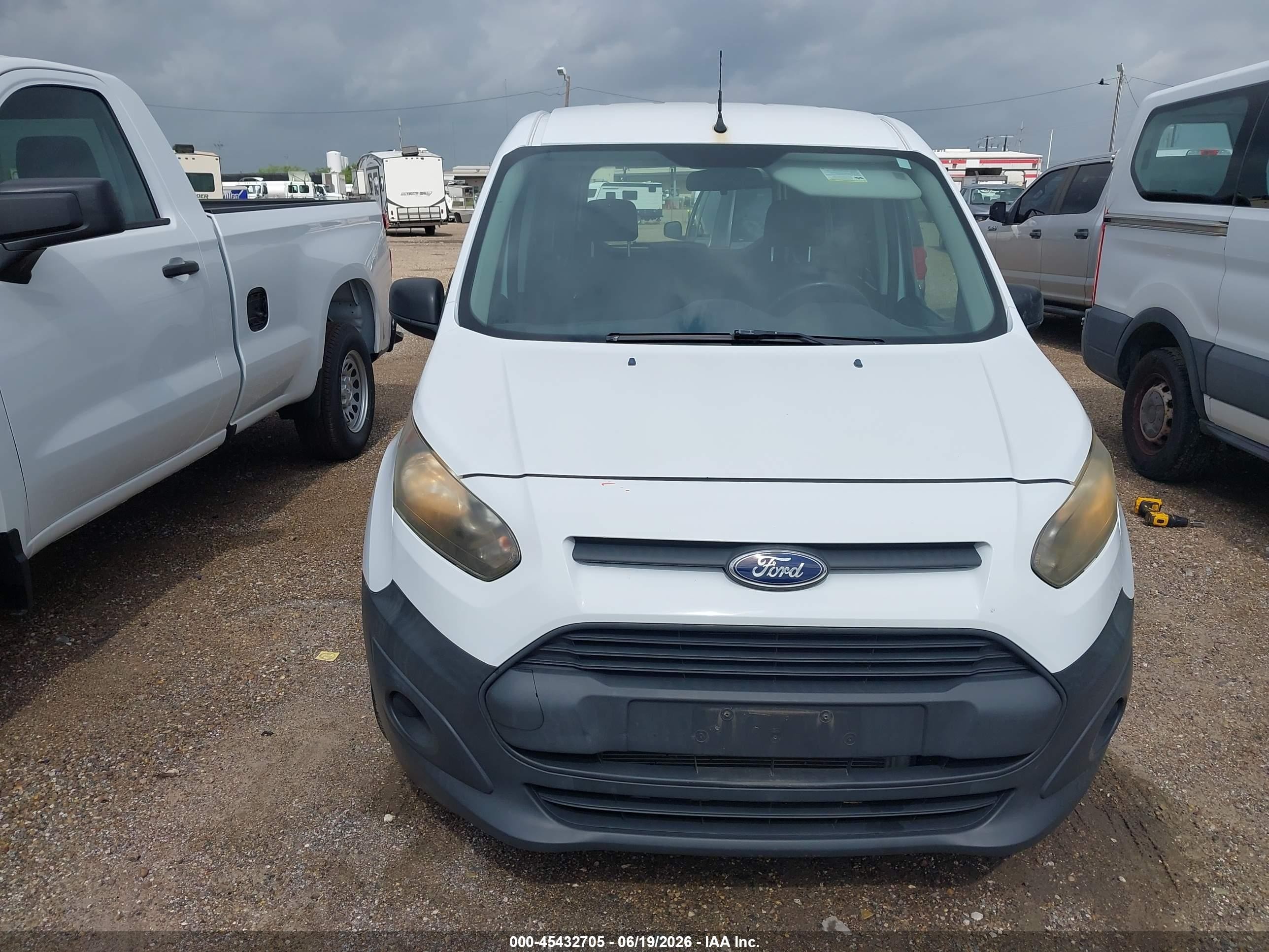 2015 Ford Transit Connect Xl White vin: NM0LE7E73F1222187