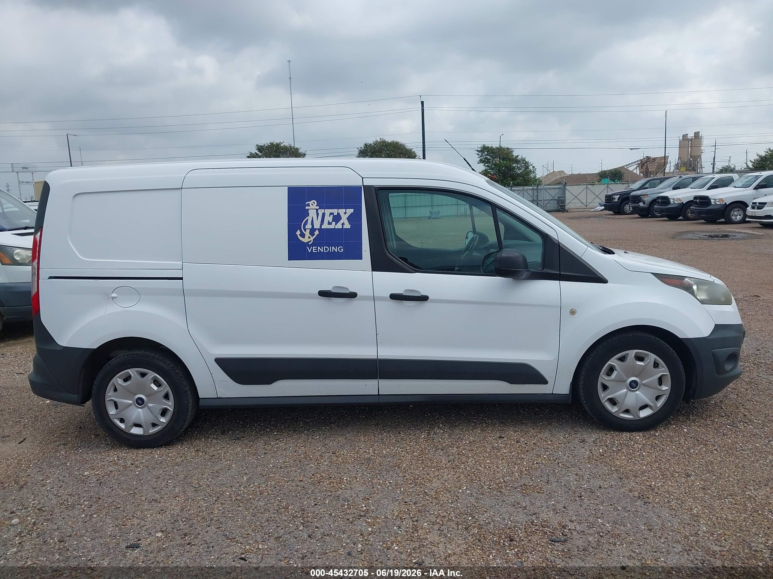2015 Ford Transit Connect Xl White vin: NM0LE7E73F1222187