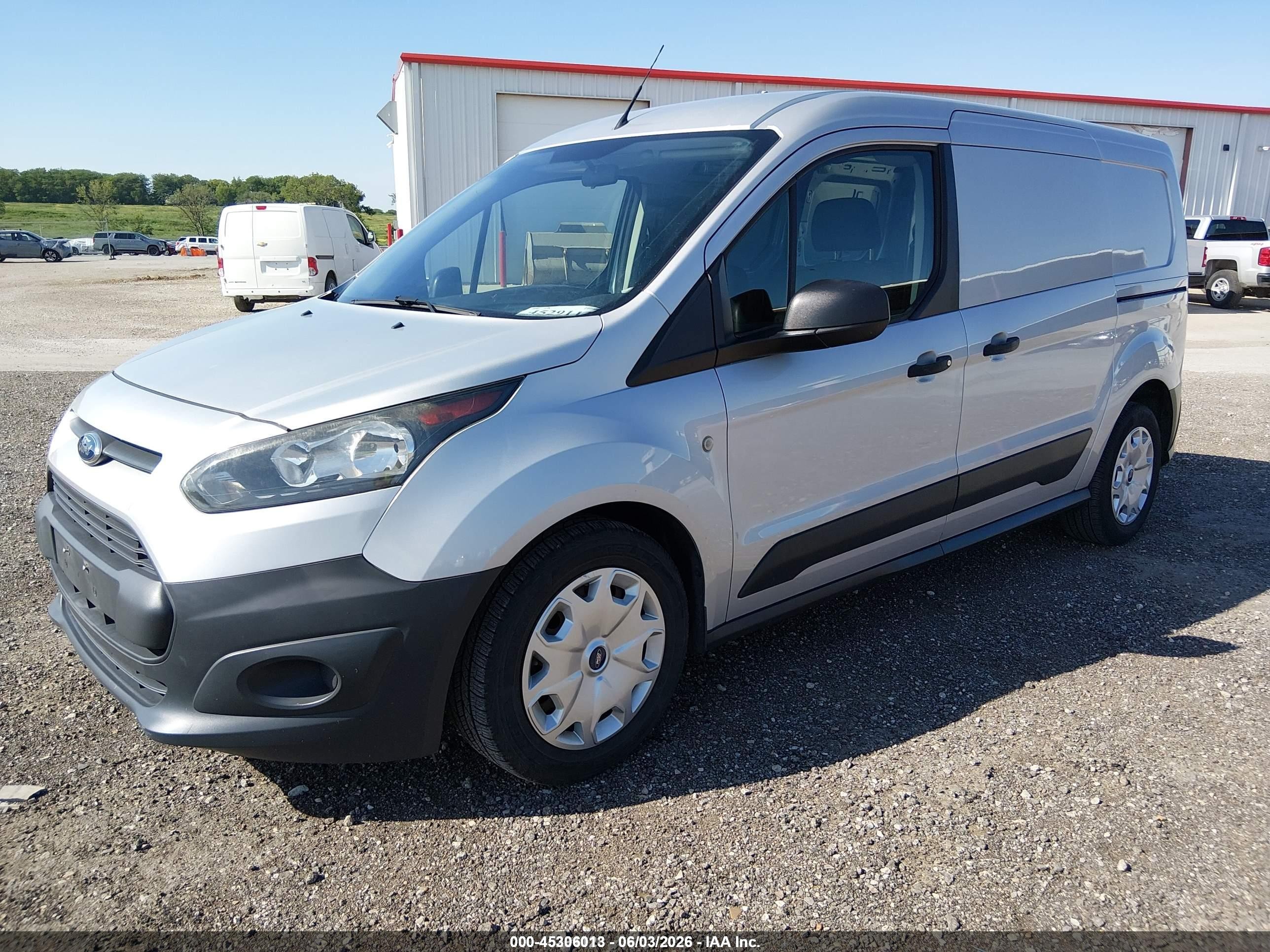 2015 Ford Transit Connect Xl Silver vin: NM0LE7E76F1221843