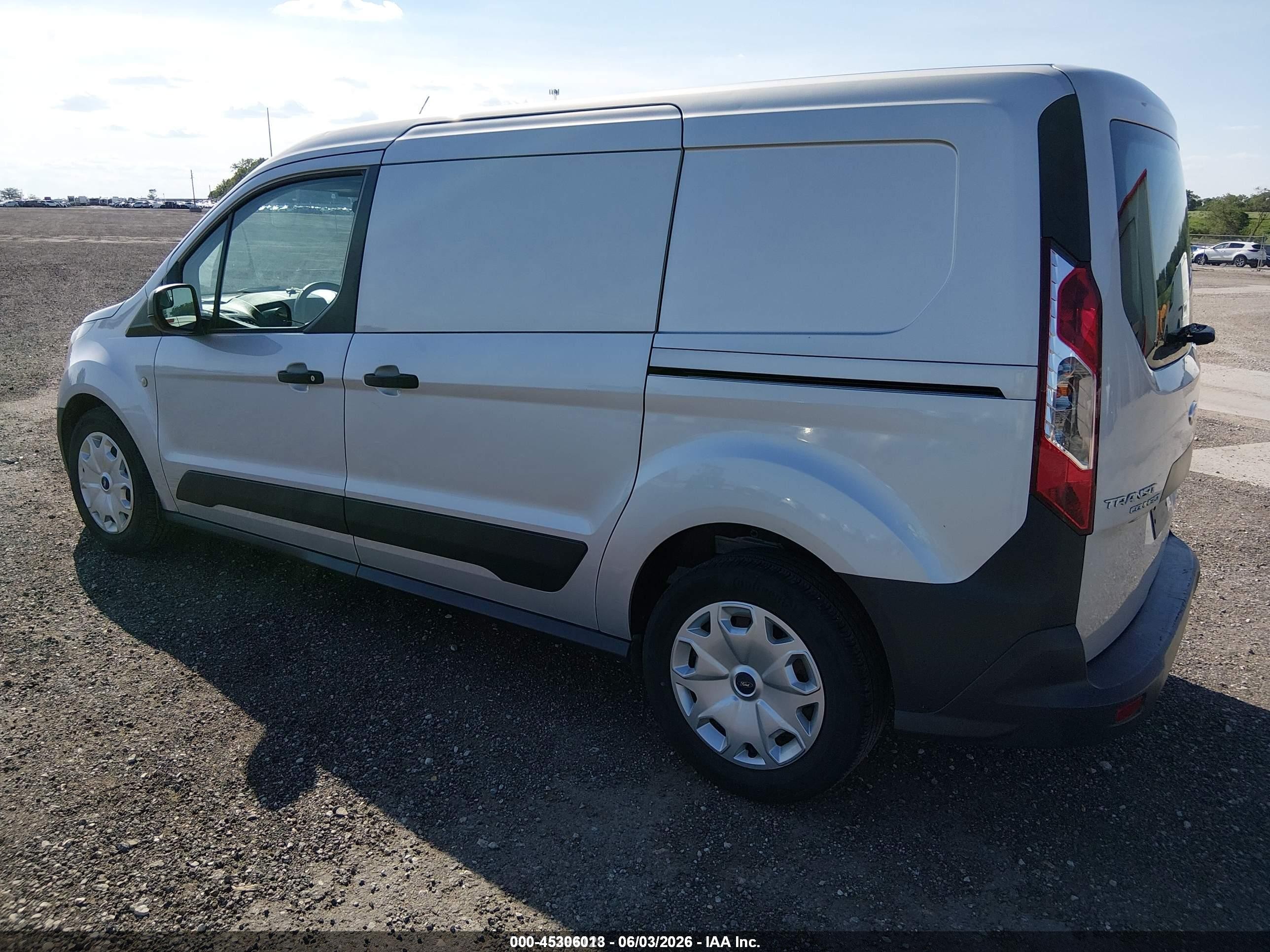 2015 Ford Transit Connect Xl Silver vin: NM0LE7E76F1221843