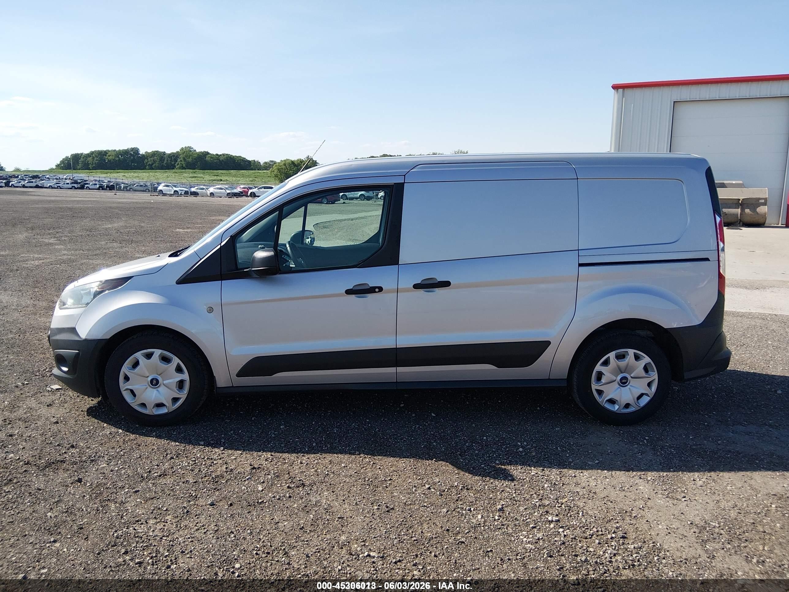 2015 Ford Transit Connect Xl Silver vin: NM0LE7E76F1221843