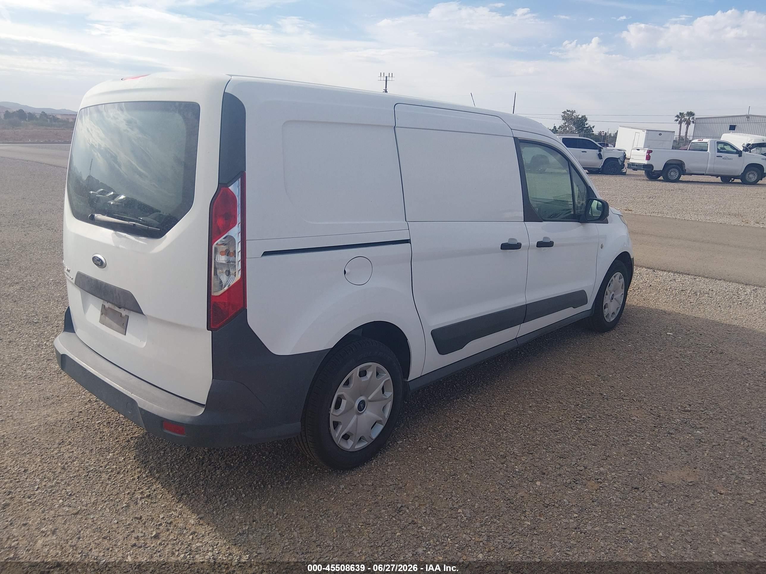 2015 Ford Transit Connect Xl White vin: NM0LE7E78F1222377