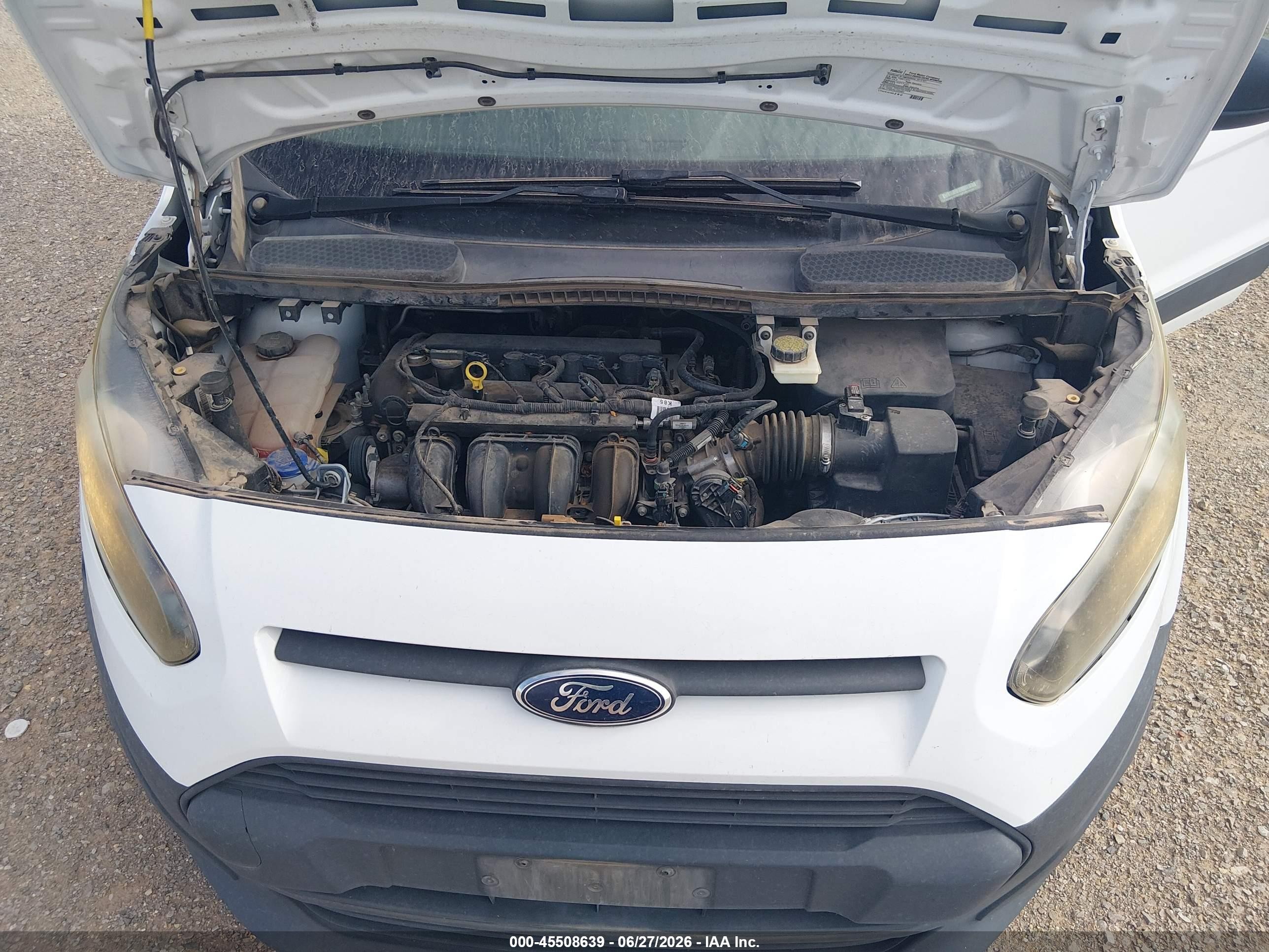 2015 Ford Transit Connect Xl White vin: NM0LE7E78F1222377