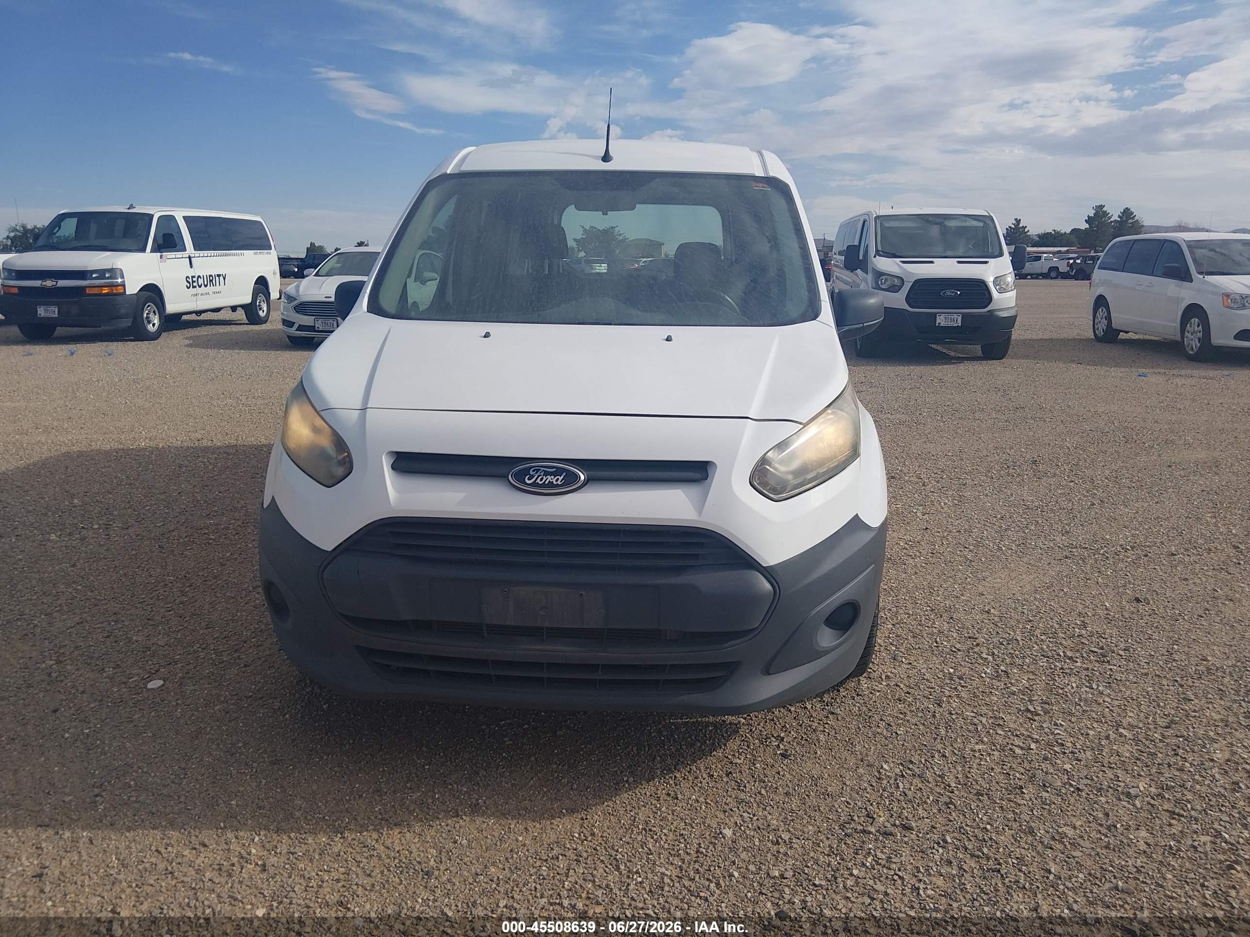 2015 Ford Transit Connect Xl White vin: NM0LE7E78F1222377