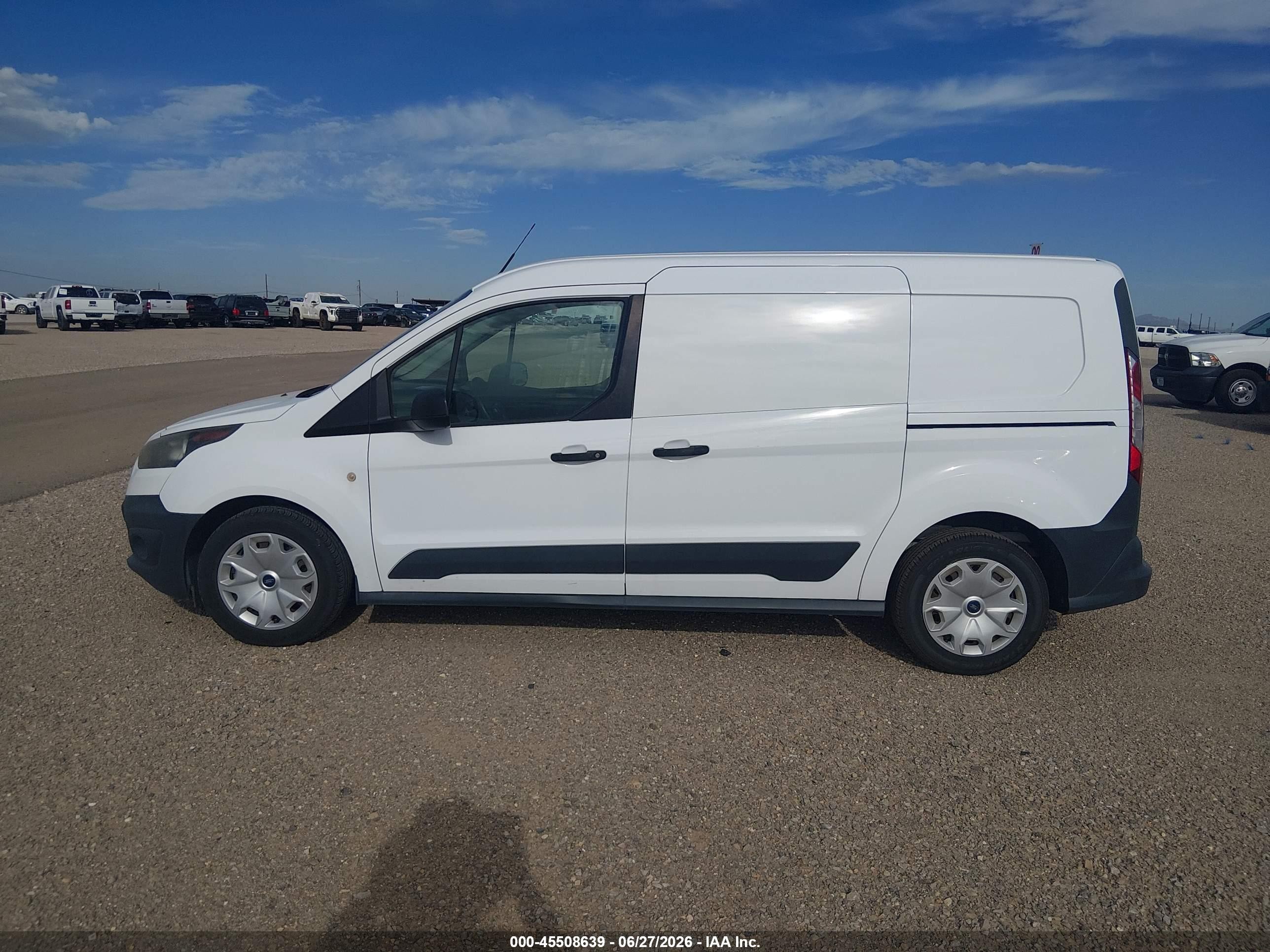 2015 Ford Transit Connect Xl White vin: NM0LE7E78F1222377