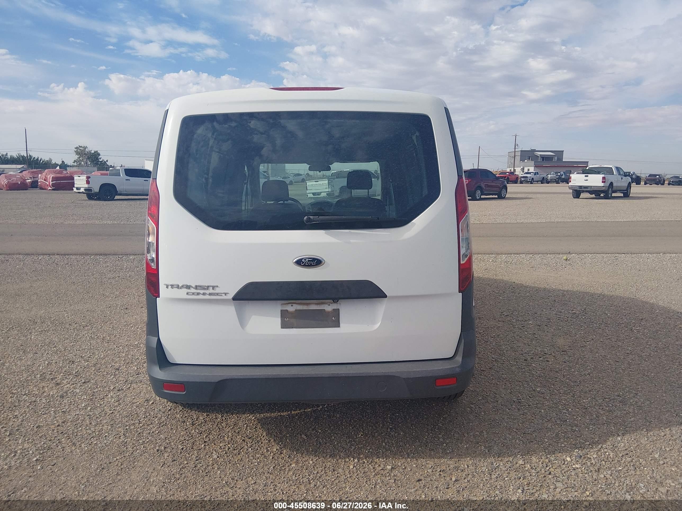 2015 Ford Transit Connect Xl White vin: NM0LE7E78F1222377