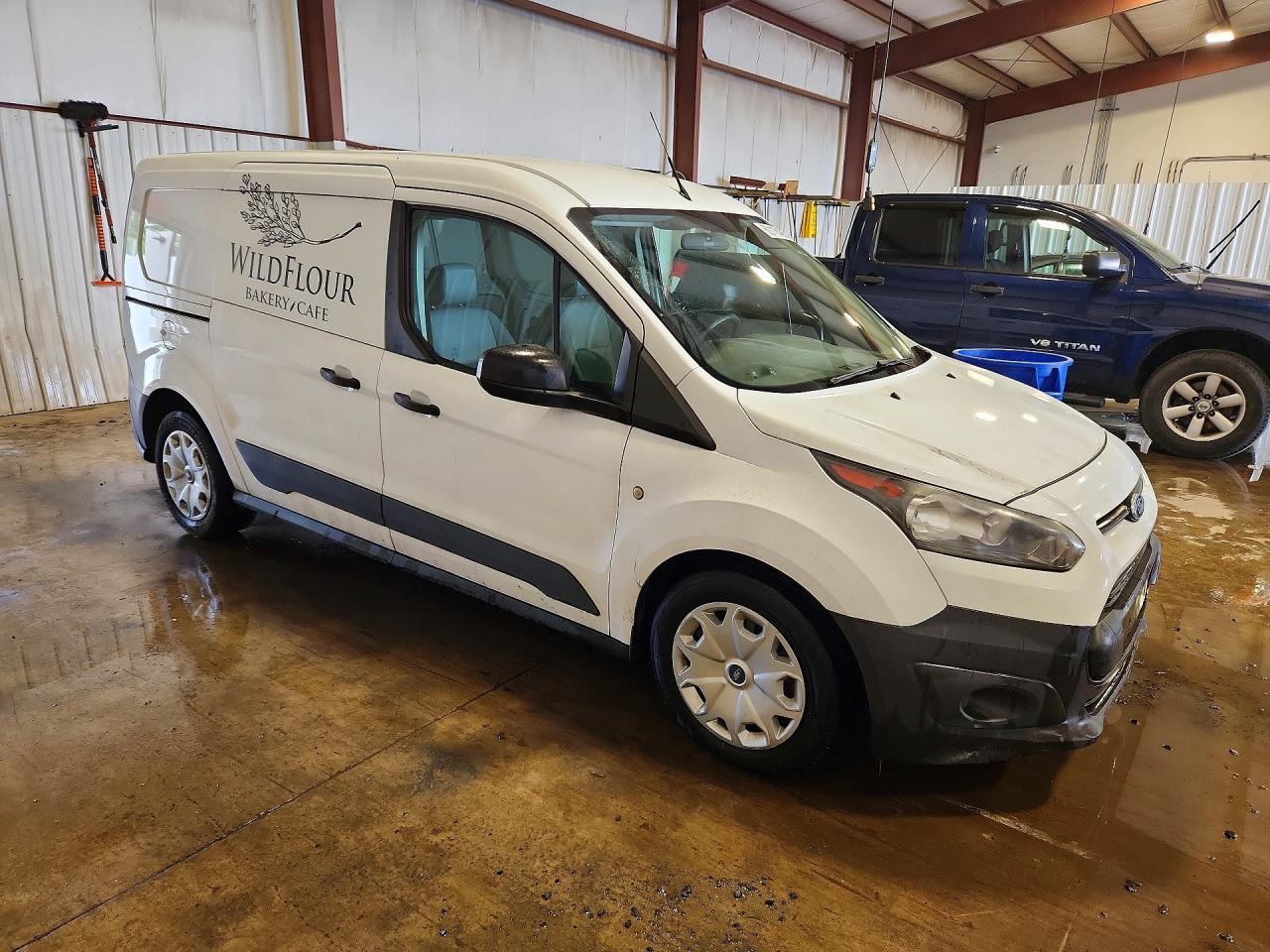 2015 Ford Transit Connect Xl White vin: NM0LE7E79F1220461