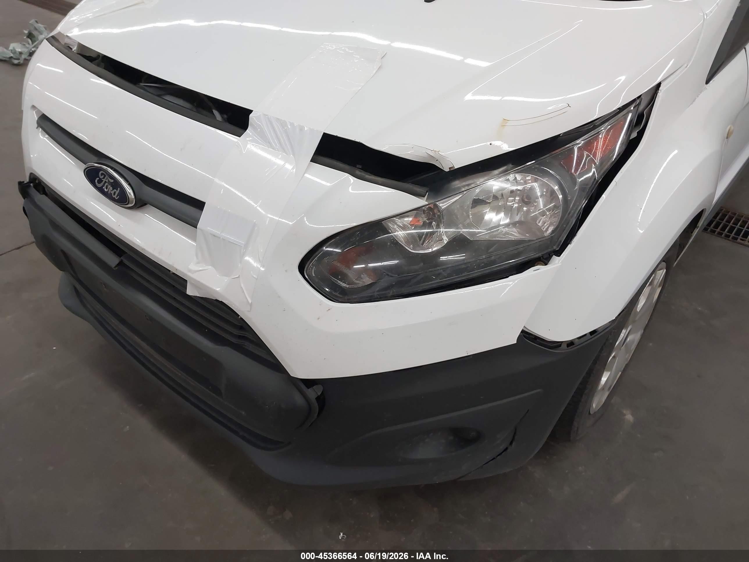 2014 Ford Transit Connect Xl White vin: NM0LE7E7XE1147972