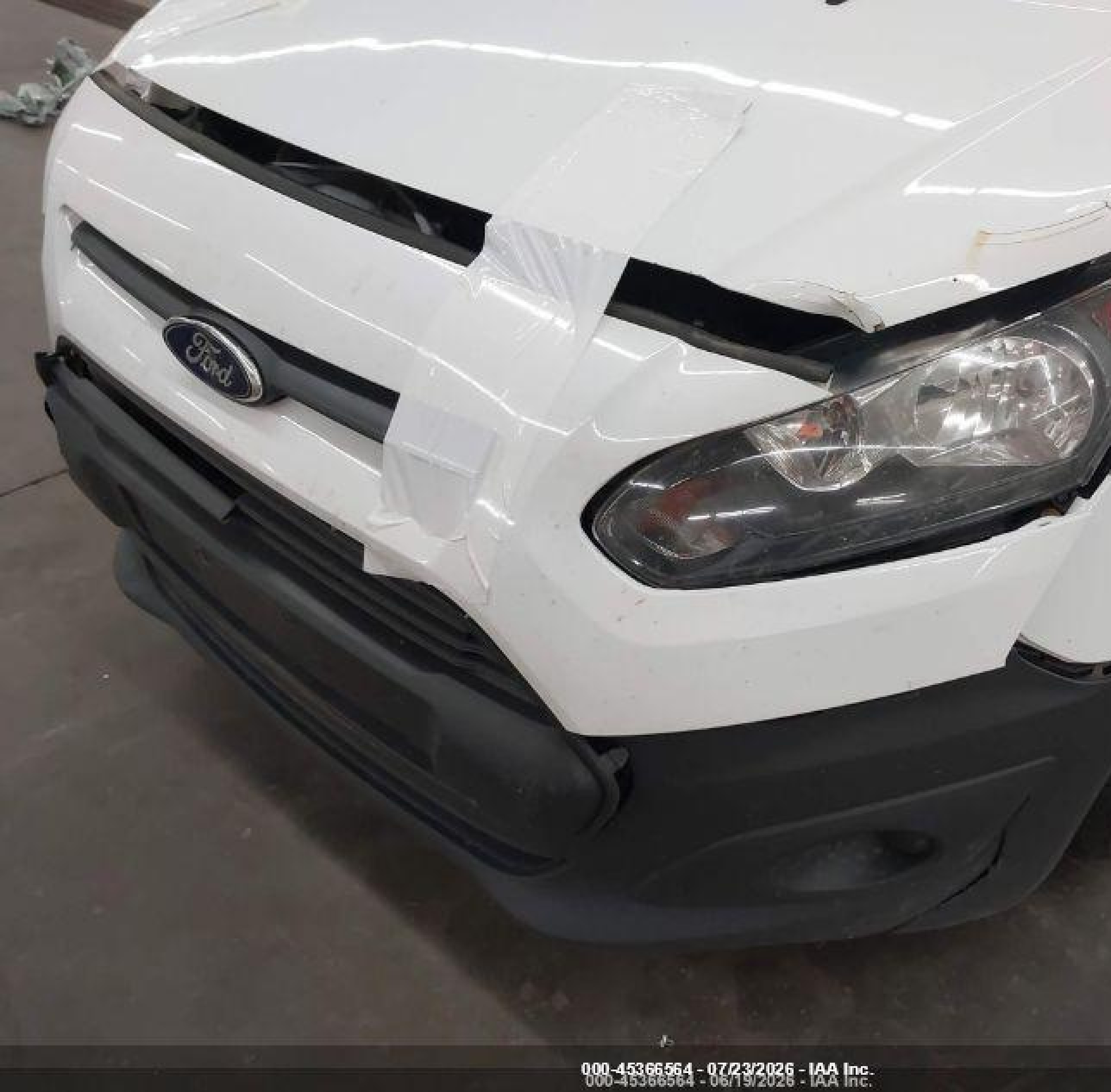 2014 Ford Transit Connect Xl White vin: NM0LE7E7XE1147972