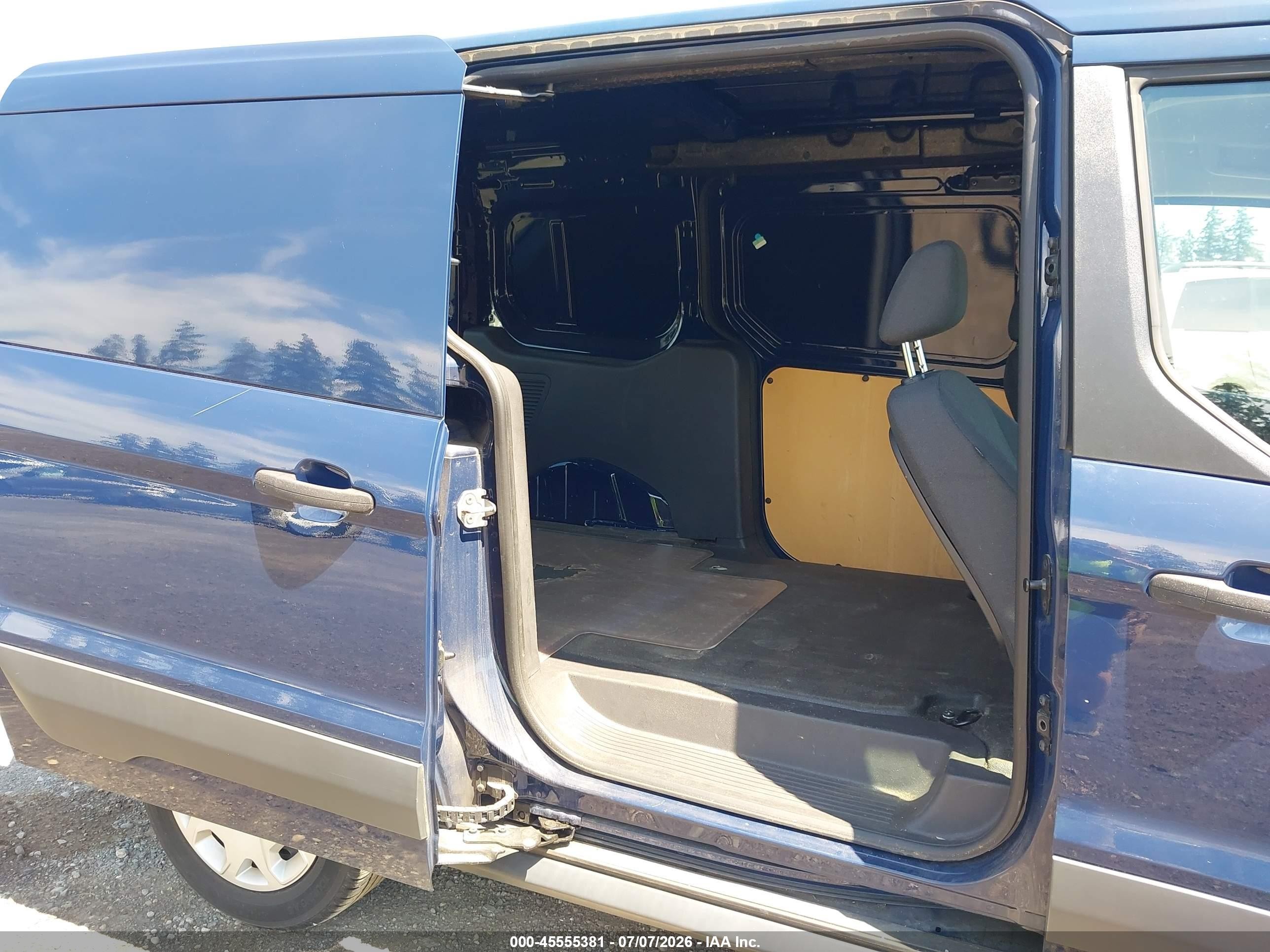 2015 Ford Transit Connect Xl Blue vin: NM0LE7E7XF1221859