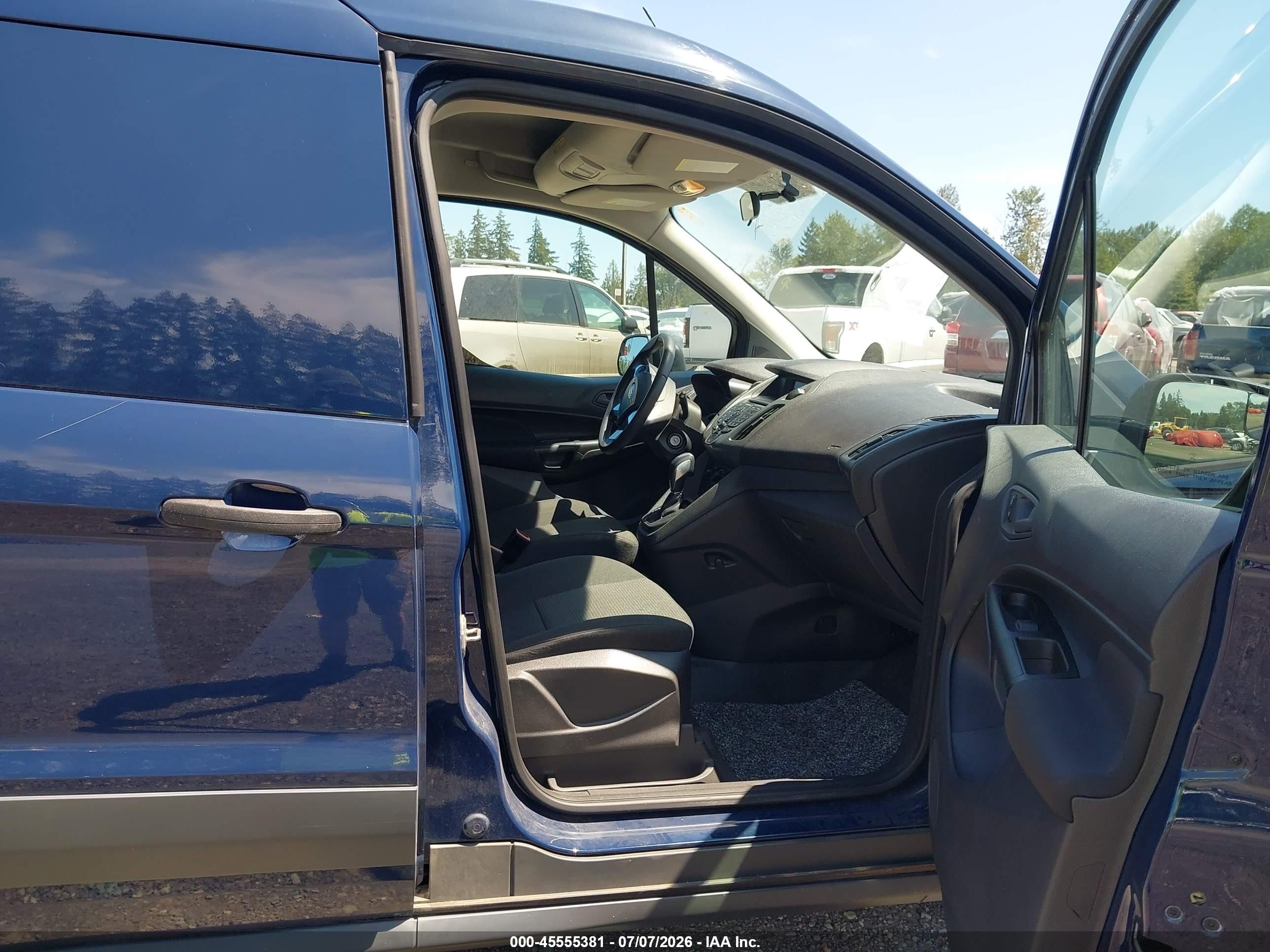 2015 Ford Transit Connect Xl Blue vin: NM0LE7E7XF1221859