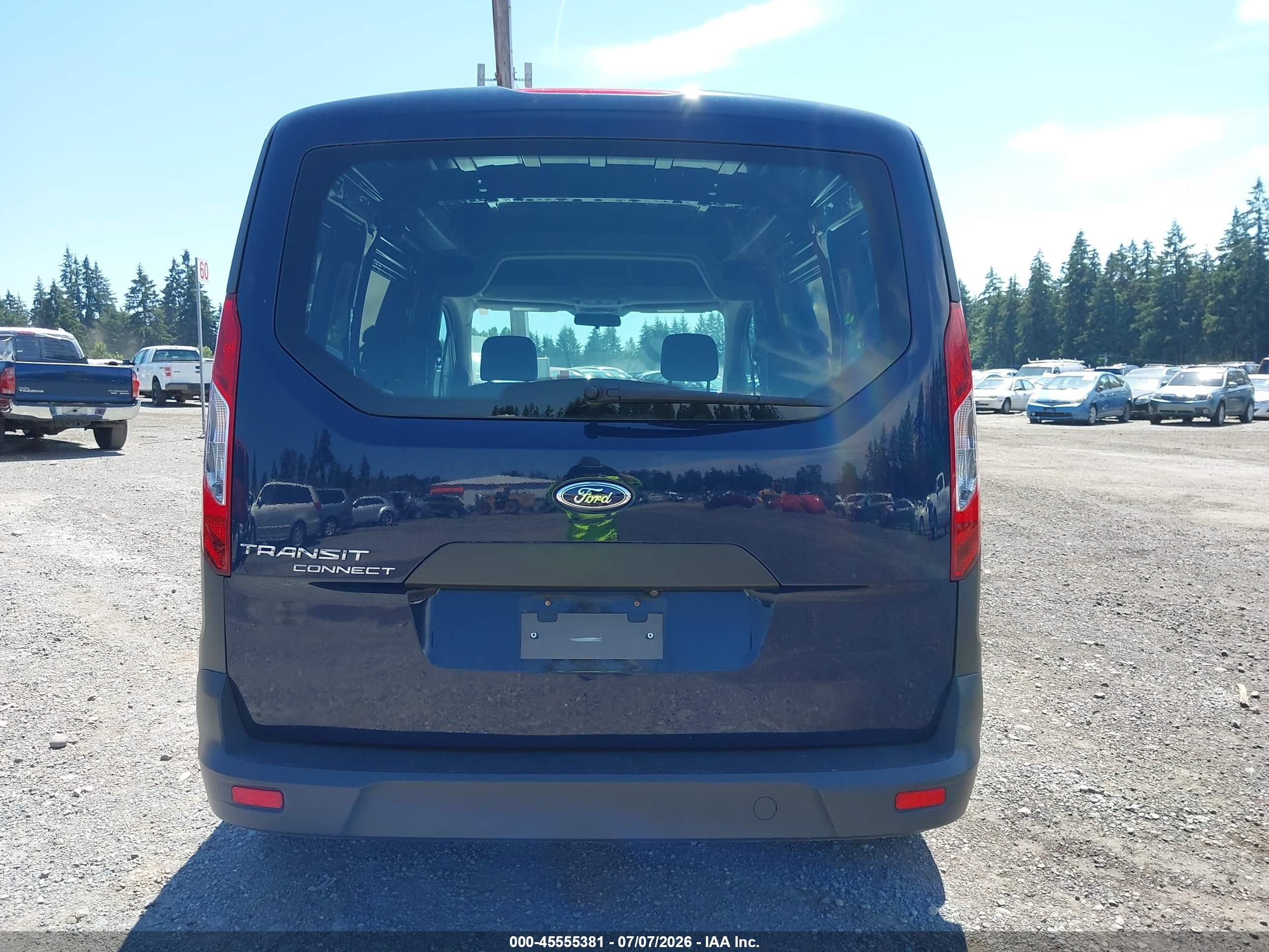 2015 Ford Transit Connect Xl Blue vin: NM0LE7E7XF1221859