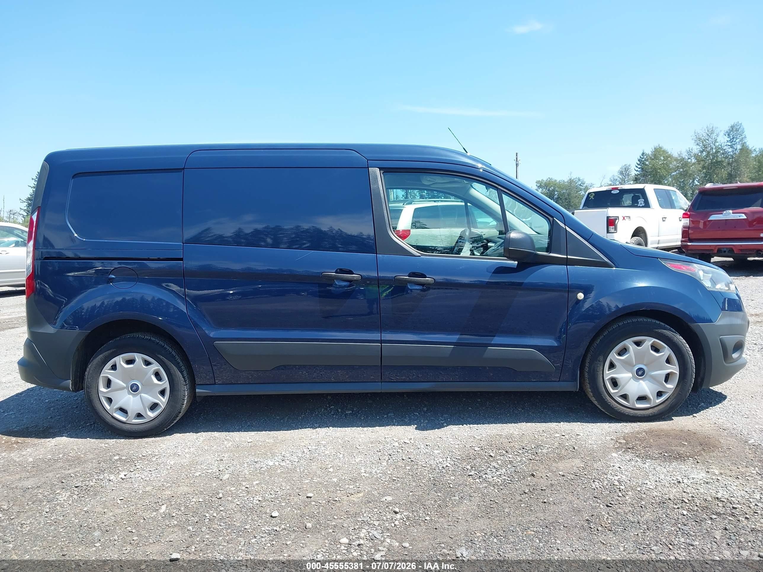 2015 Ford Transit Connect Xl Blue vin: NM0LE7E7XF1221859