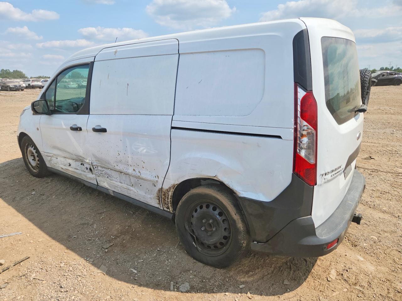 2015 Ford Transit Connect Xl White vin: NM0LE7EX1F1191330