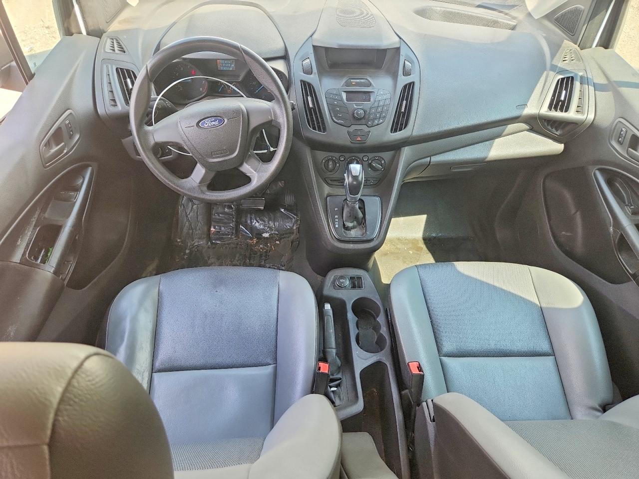 2015 Ford Transit Connect Xl White vin: NM0LE7EX1F1191330
