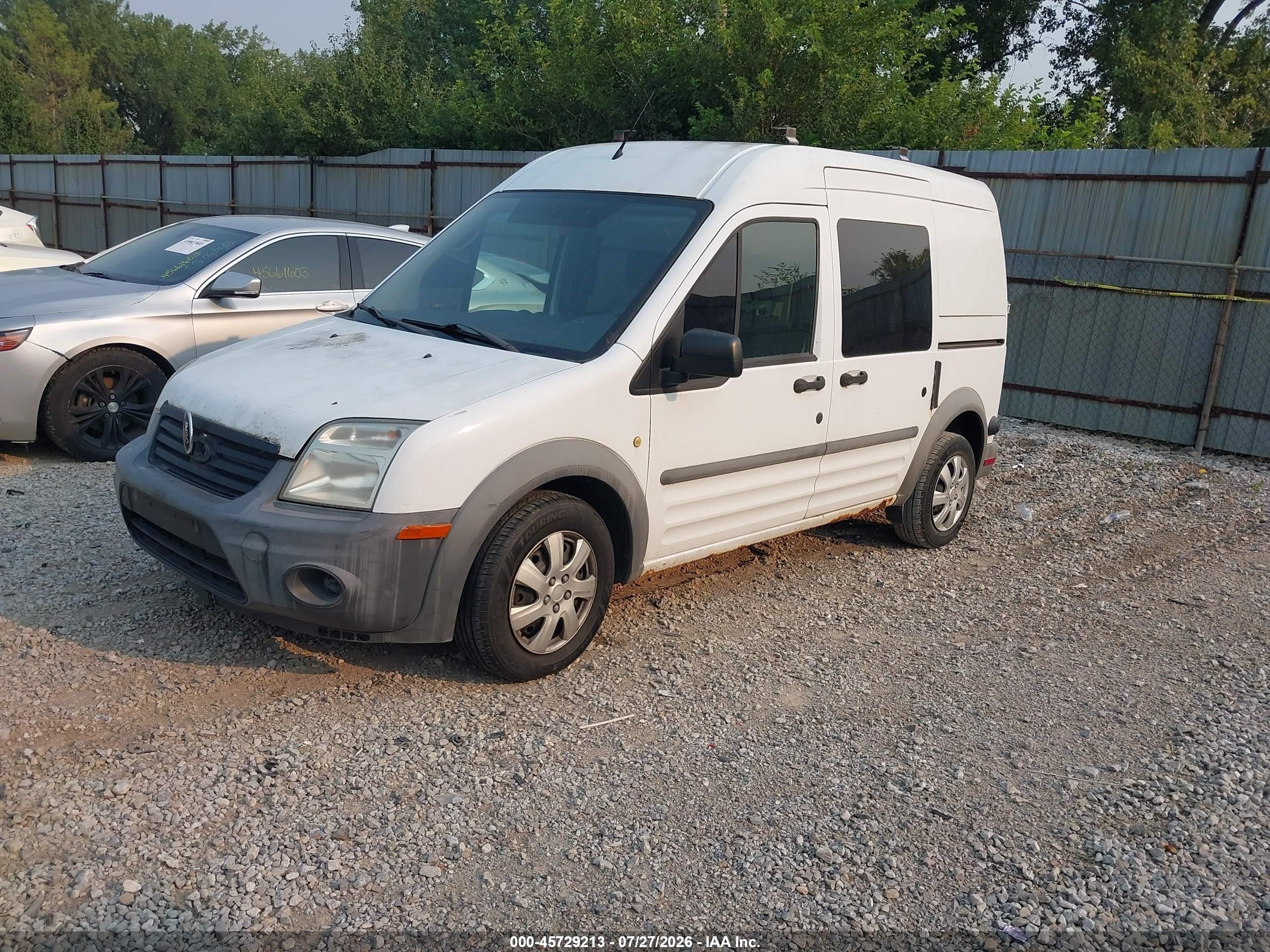 2012 Ford Transit Connect Xl White vin: NM0LS6AN1CT114531