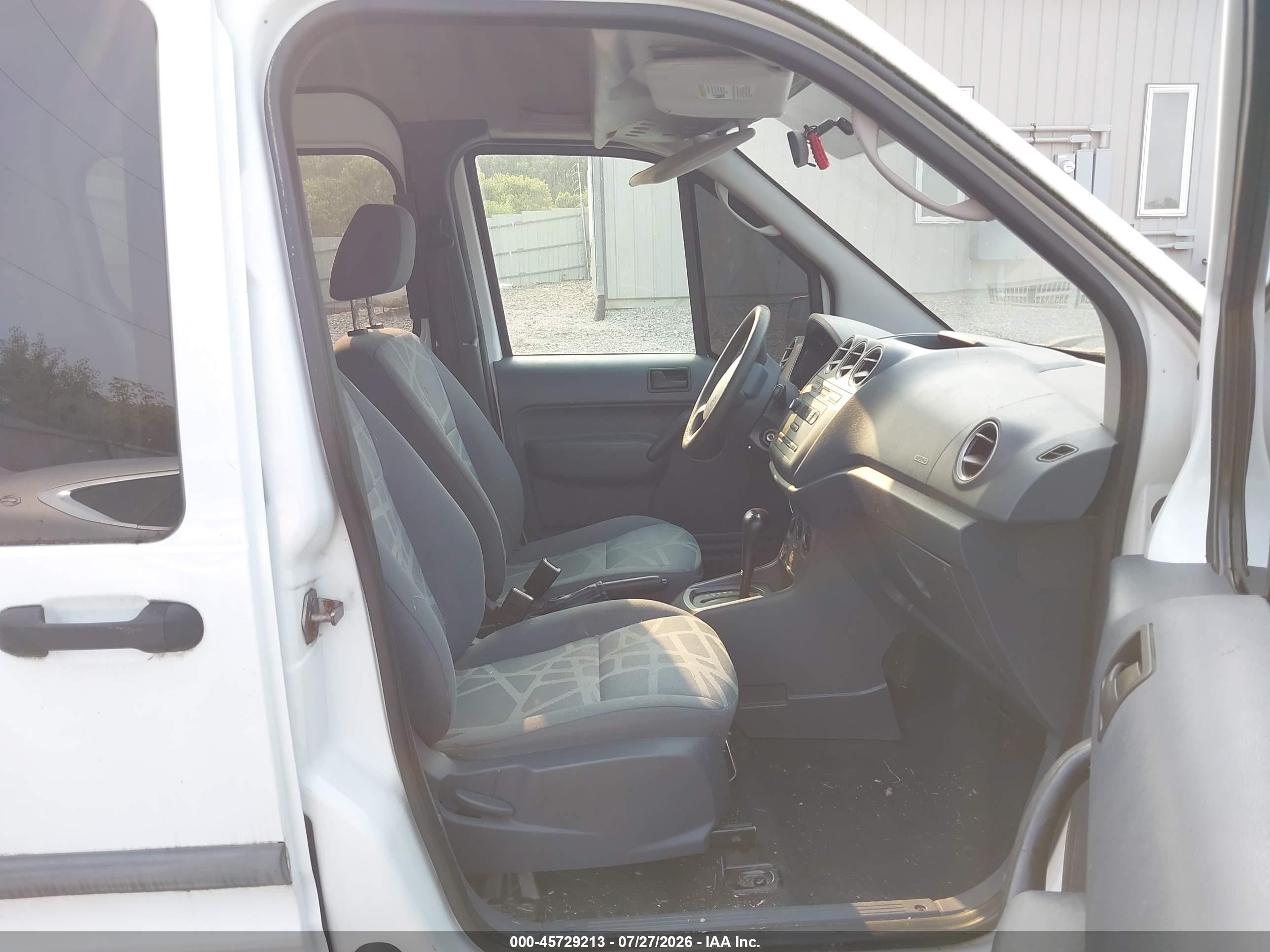 2012 Ford Transit Connect Xl White vin: NM0LS6AN1CT114531