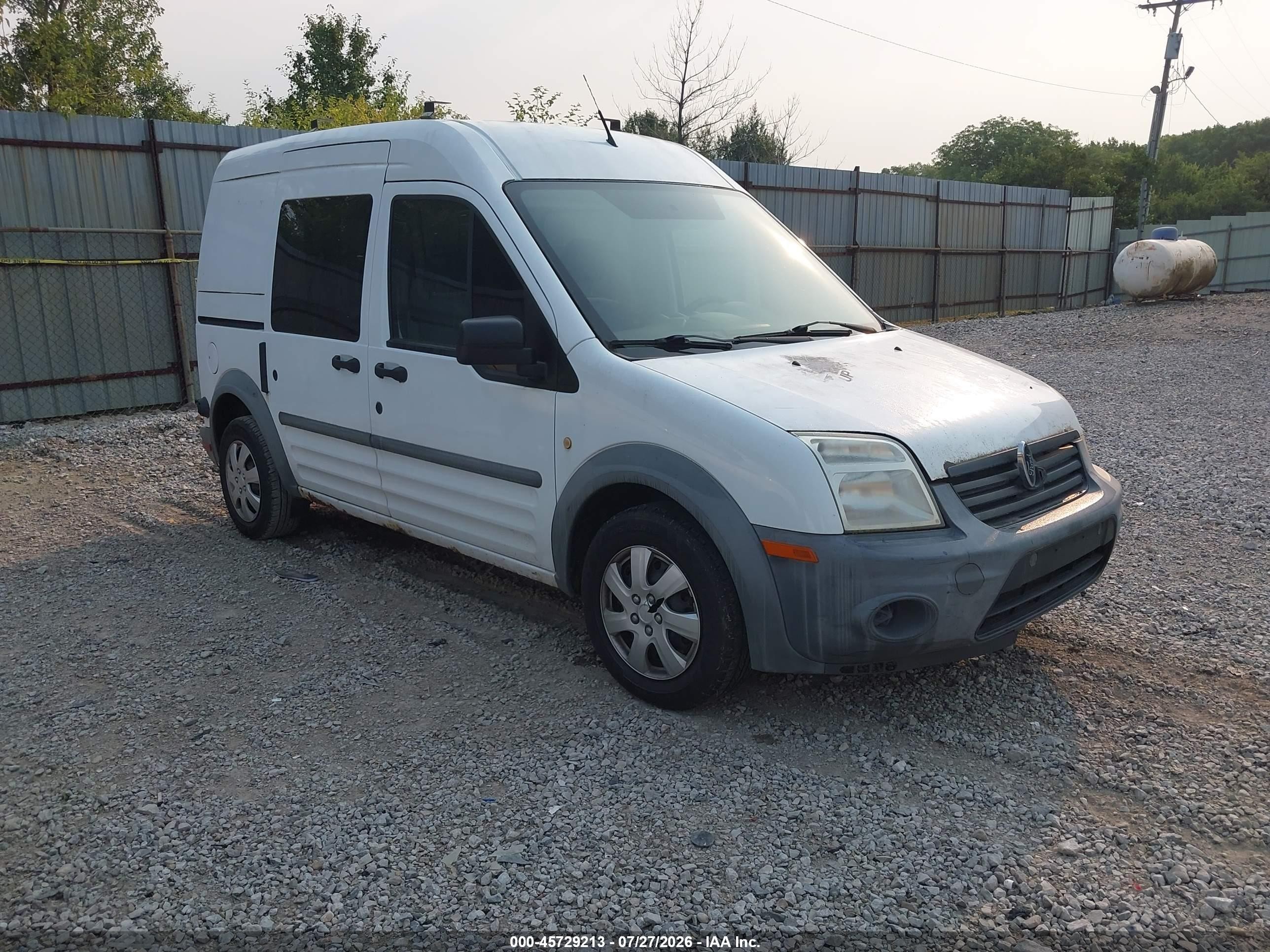 2012 Ford Transit Connect Xl White vin: NM0LS6AN1CT114531