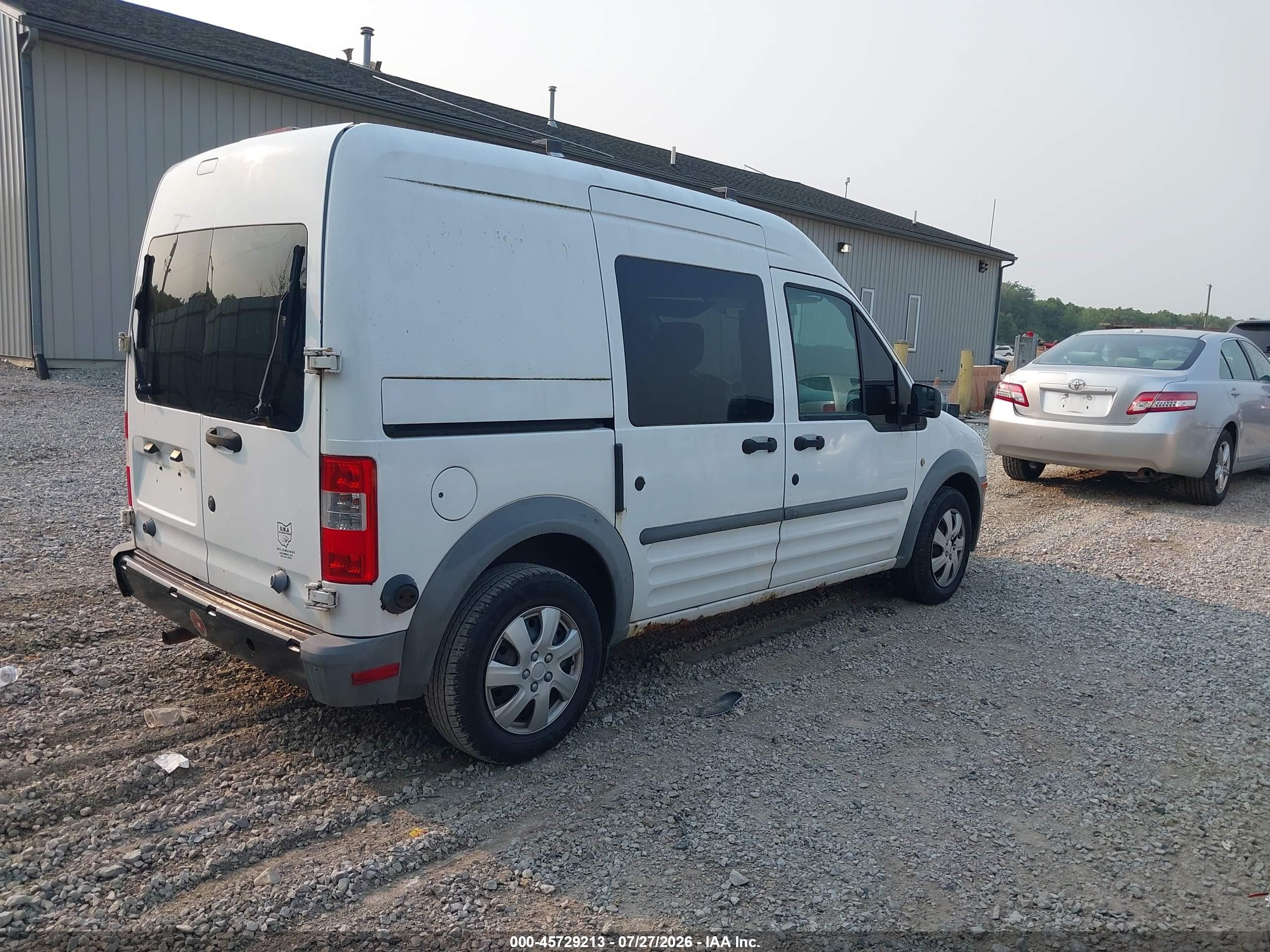 2012 Ford Transit Connect Xl White vin: NM0LS6AN1CT114531
