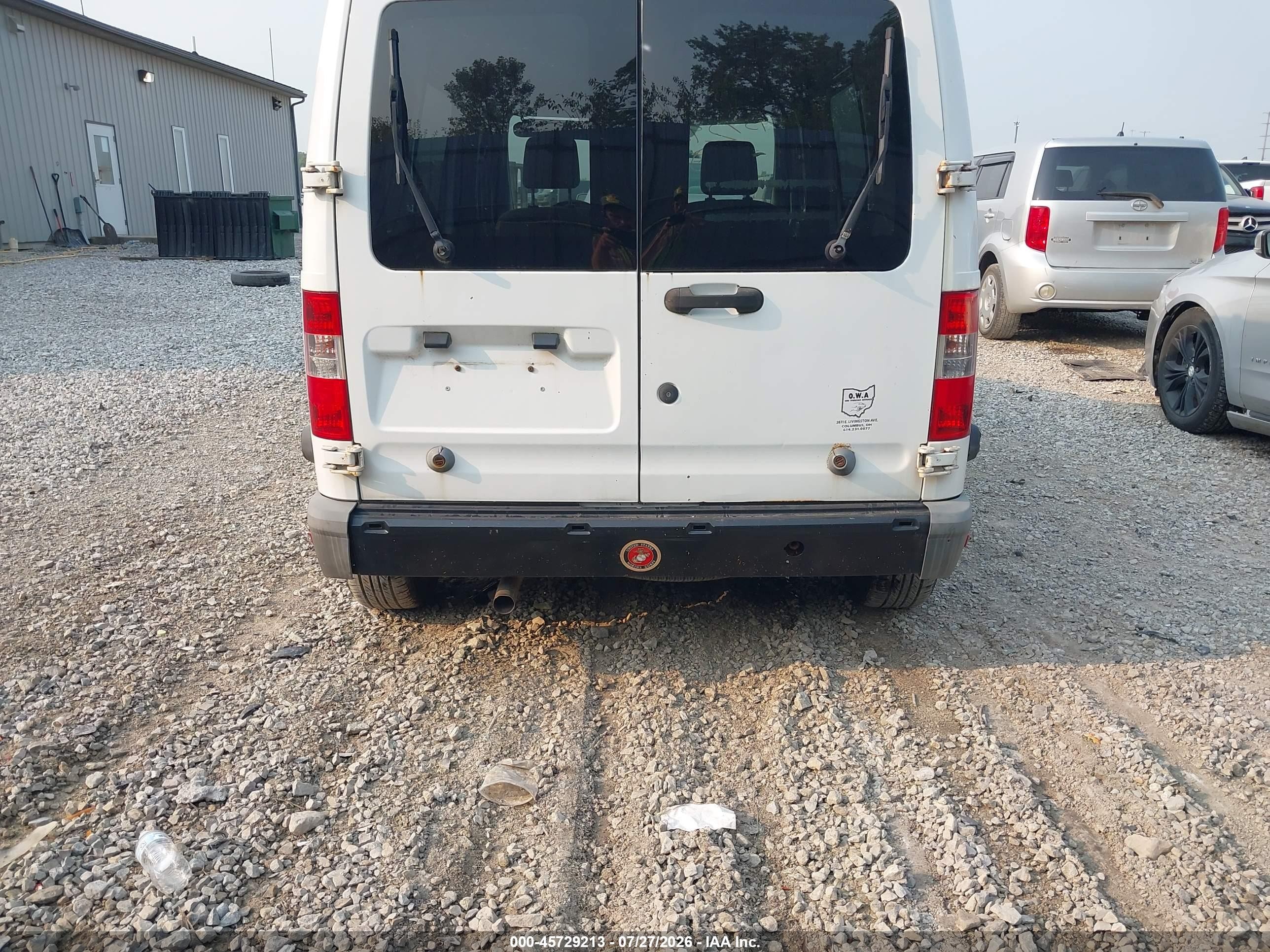 2012 Ford Transit Connect Xl White vin: NM0LS6AN1CT114531