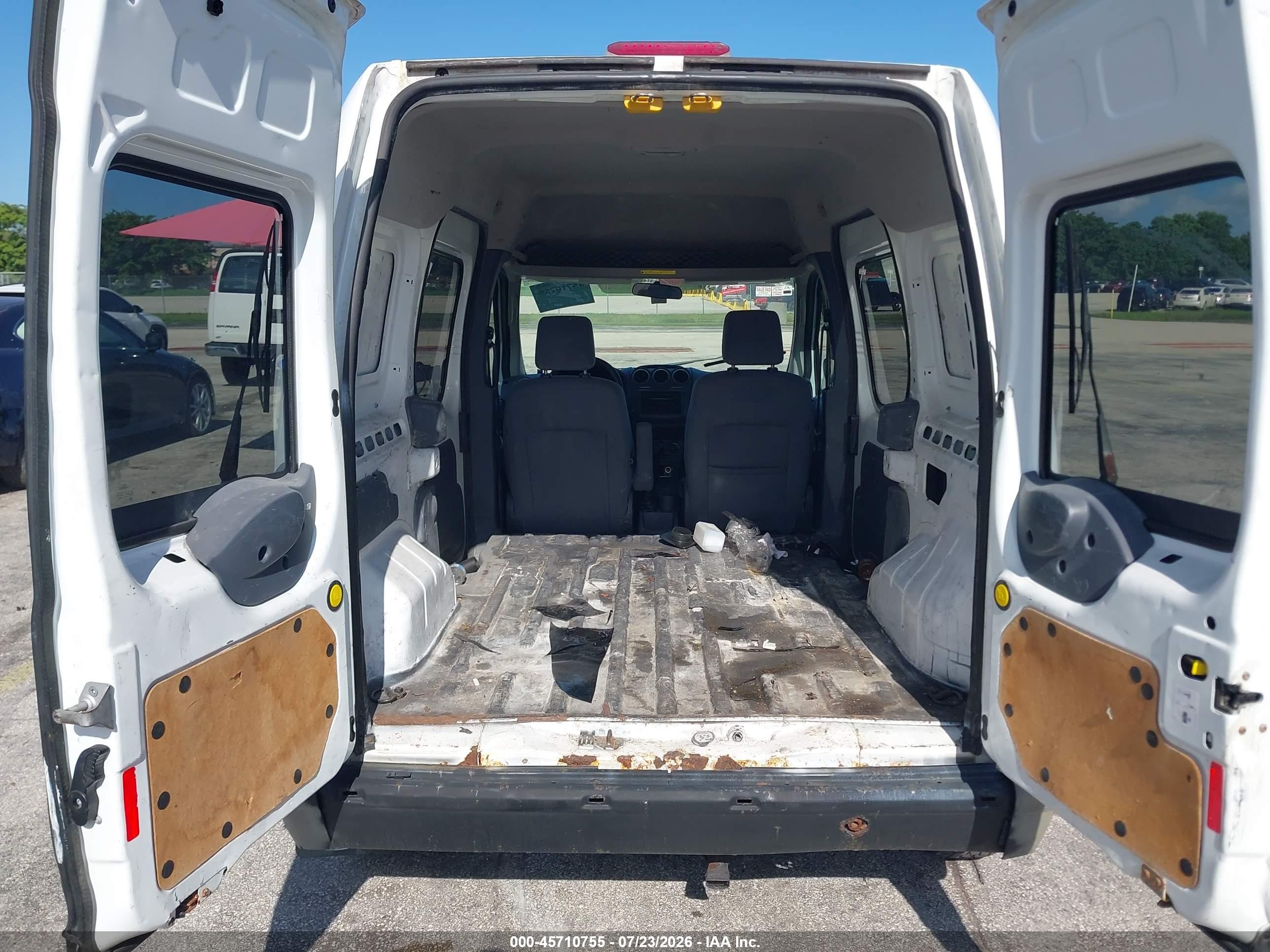2013 Ford Transit Connect Xl White vin: NM0LS6AN1DT158112