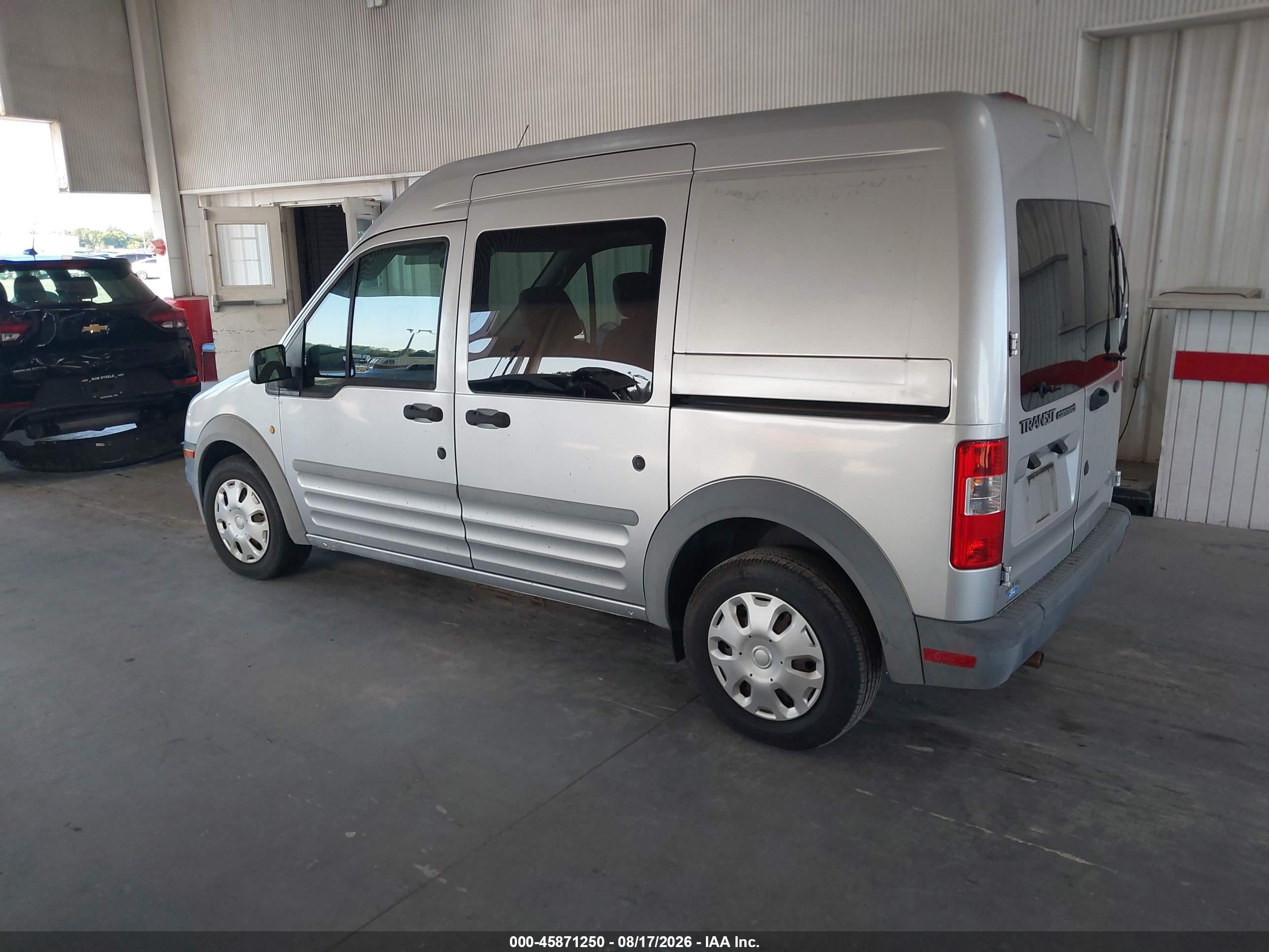 2011 Ford Transit Connect Xl Silver vin: NM0LS6AN2BT059117