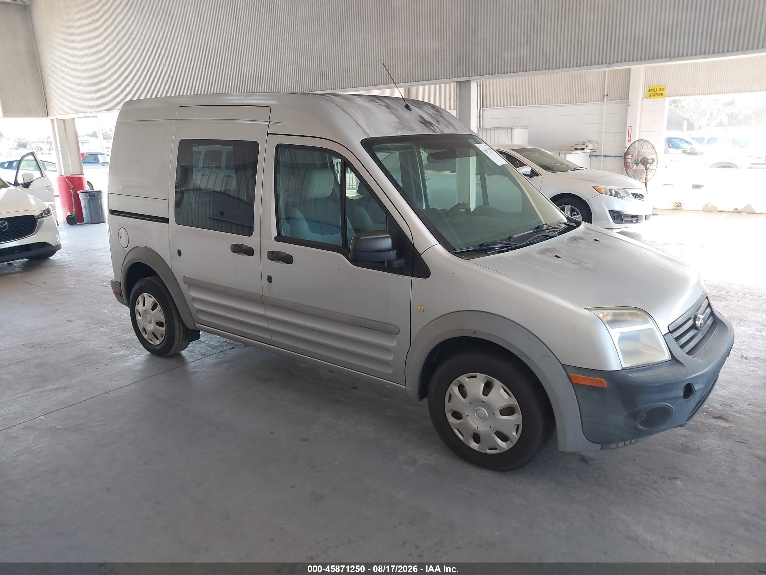 2011 Ford Transit Connect Xl Silver vin: NM0LS6AN2BT059117