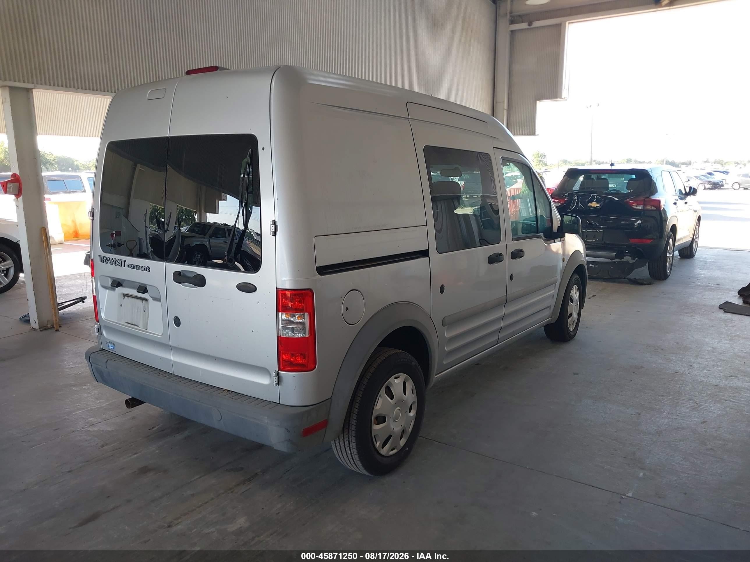 2011 Ford Transit Connect Xl Silver vin: NM0LS6AN2BT059117