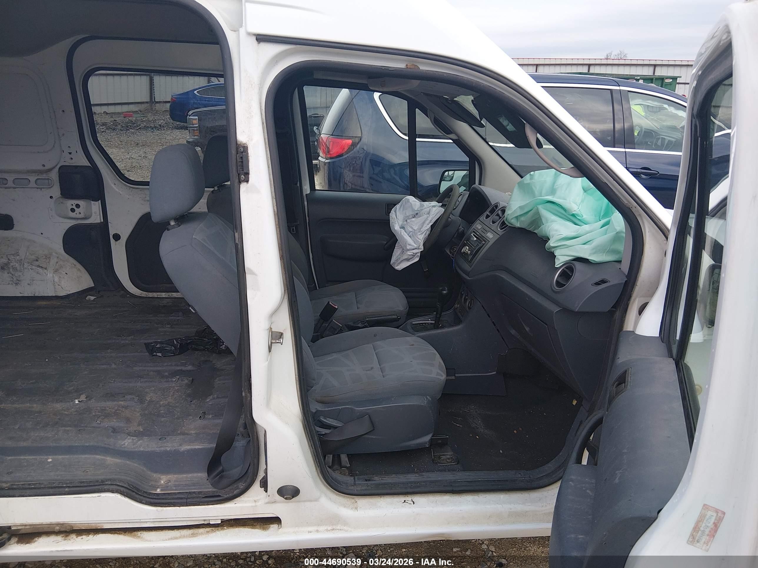 2012 Ford Transit Connect Xl White vin: NM0LS6AN2CT082124