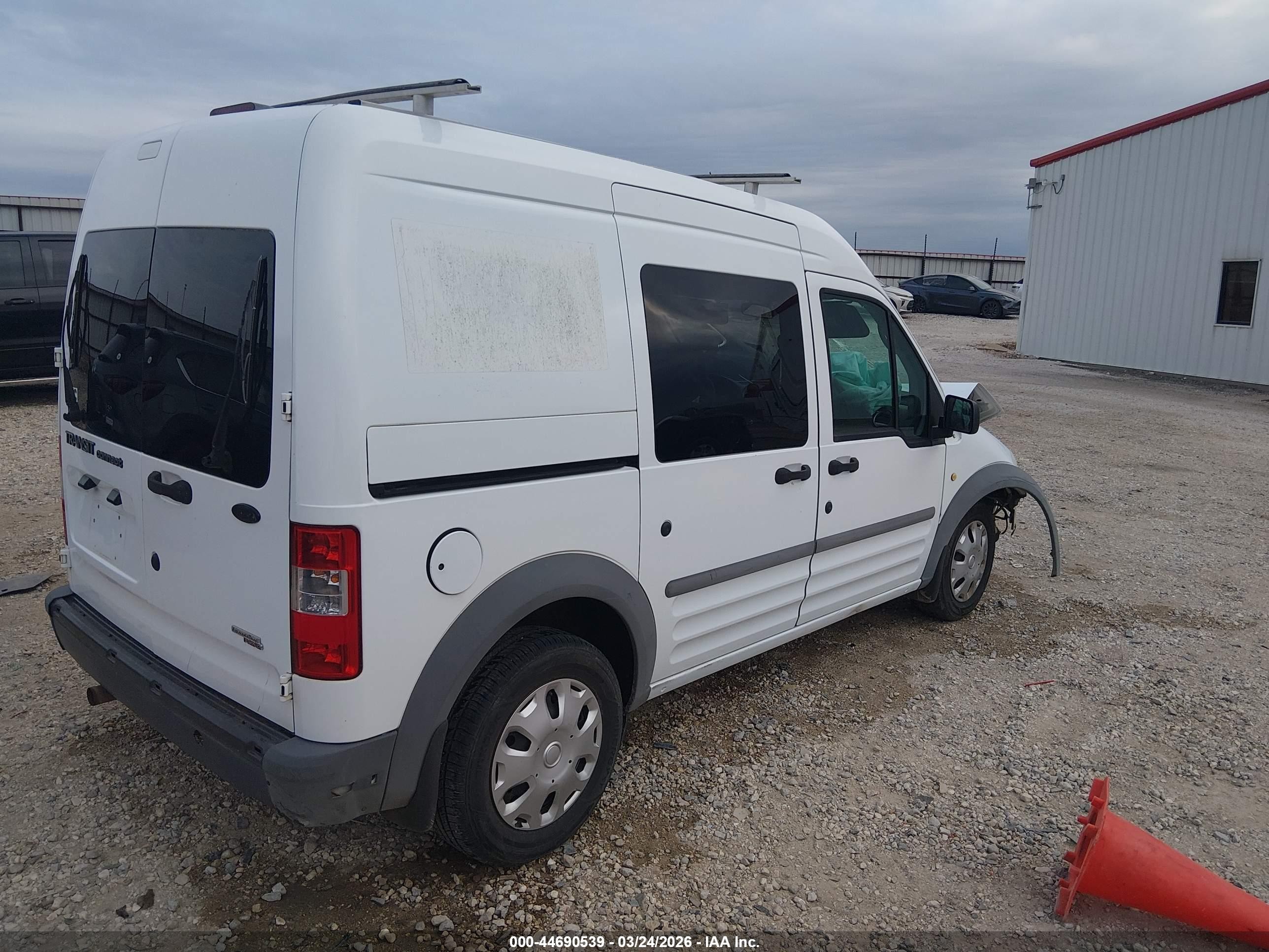 2012 Ford Transit Connect Xl White vin: NM0LS6AN2CT082124