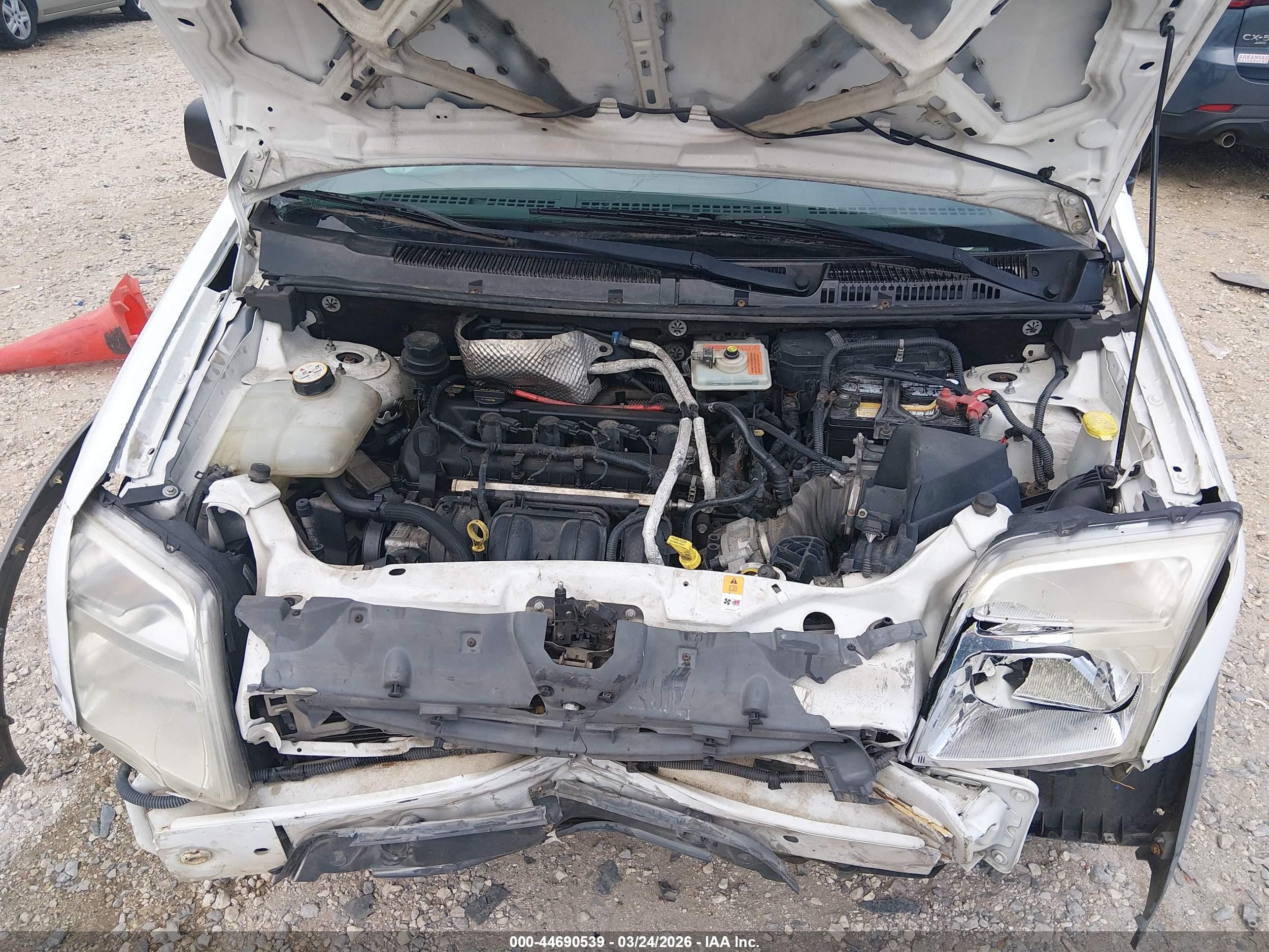 2012 Ford Transit Connect Xl White vin: NM0LS6AN2CT082124