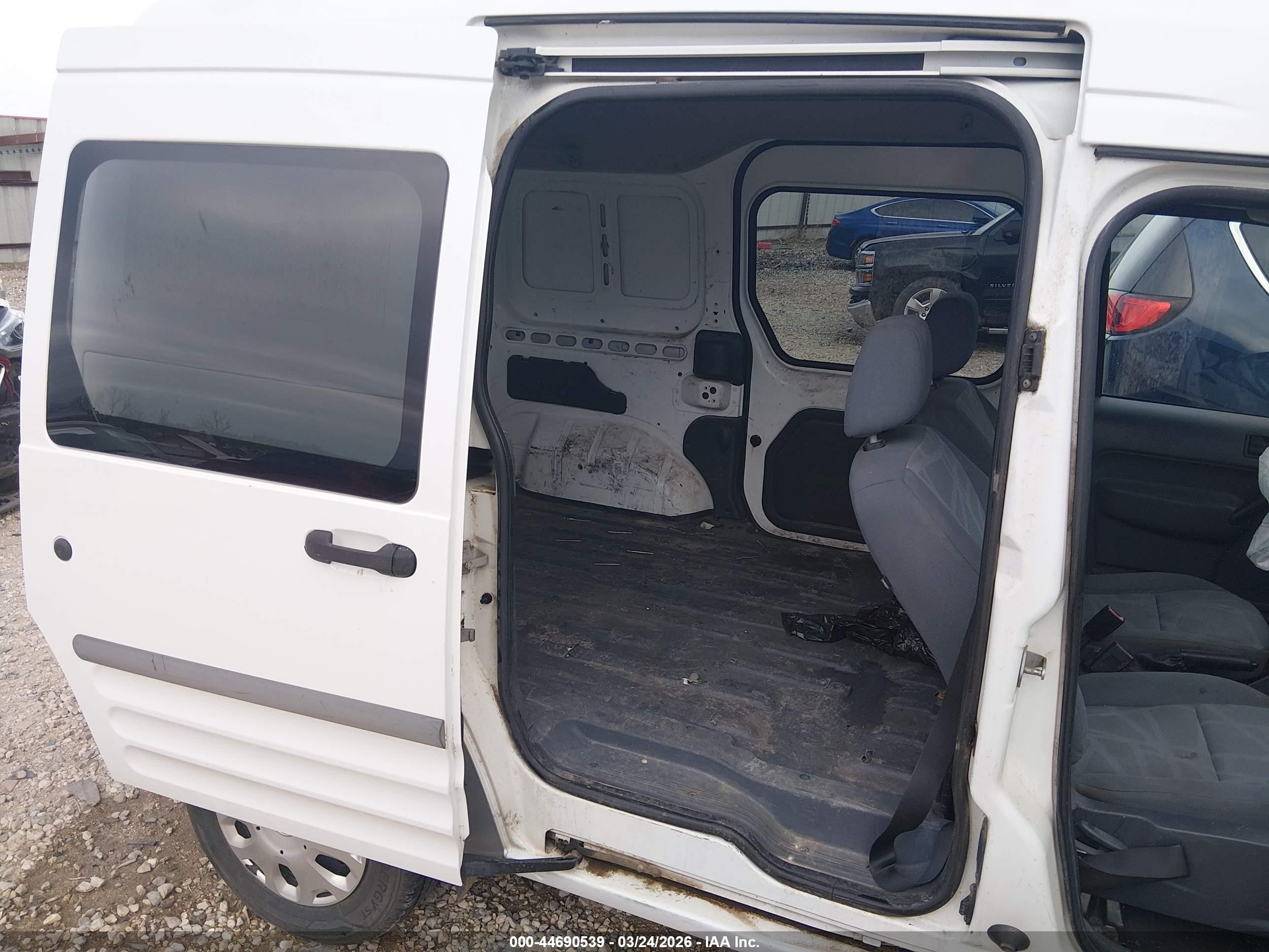 2012 Ford Transit Connect Xl White vin: NM0LS6AN2CT082124